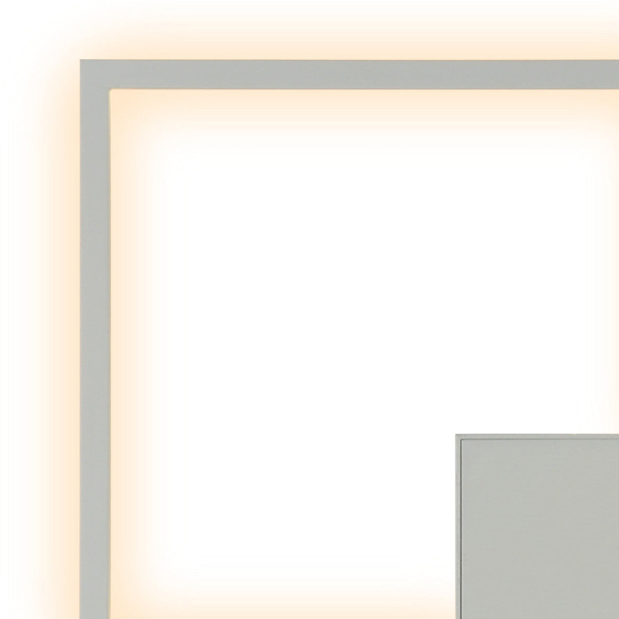 Double Dimmable LED Wall/Flush Ceiling Light 48W 3000K - White