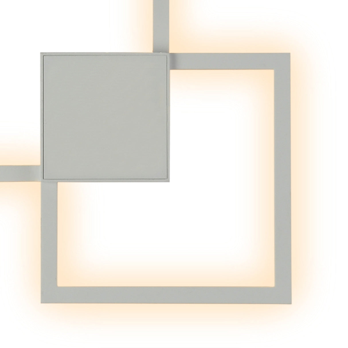 Double Dimmable LED Wall/Flush Ceiling Light 48W 3000K - White