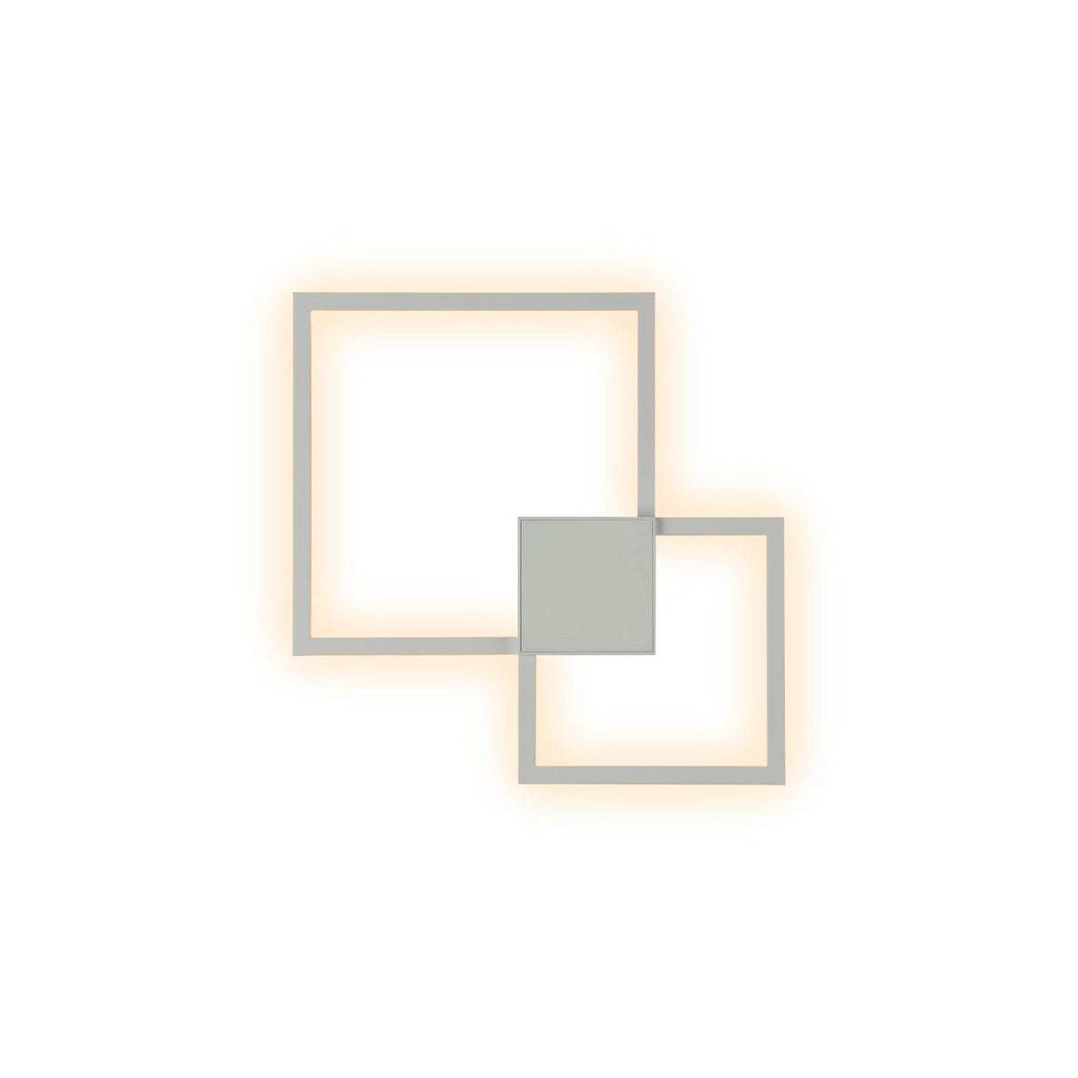 Double Dimmable LED Wall/Flush Ceiling Light 48W 3000K - White