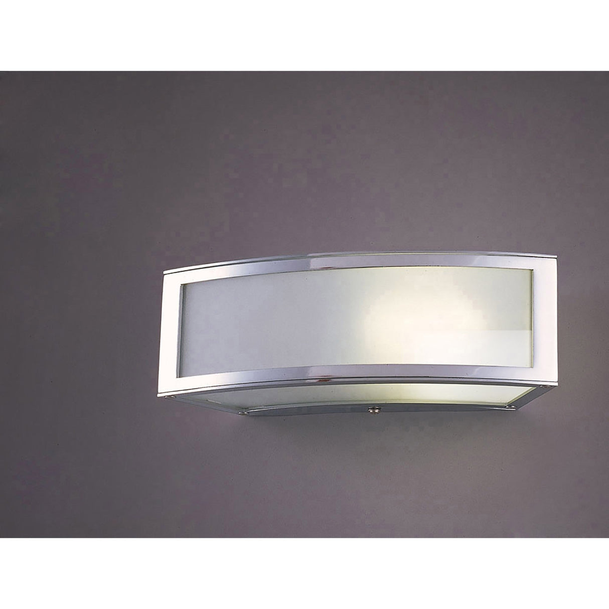 Duna 1 Light Wall Light E27 - Polished Chrome