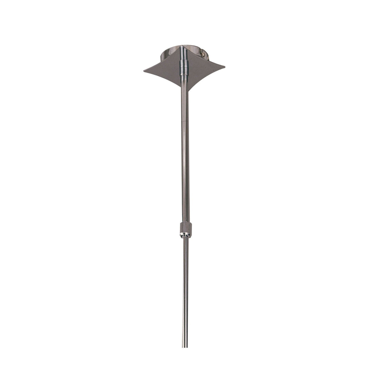 Duna 81cm 6 Light Linear Suspension Light - Chrome & White