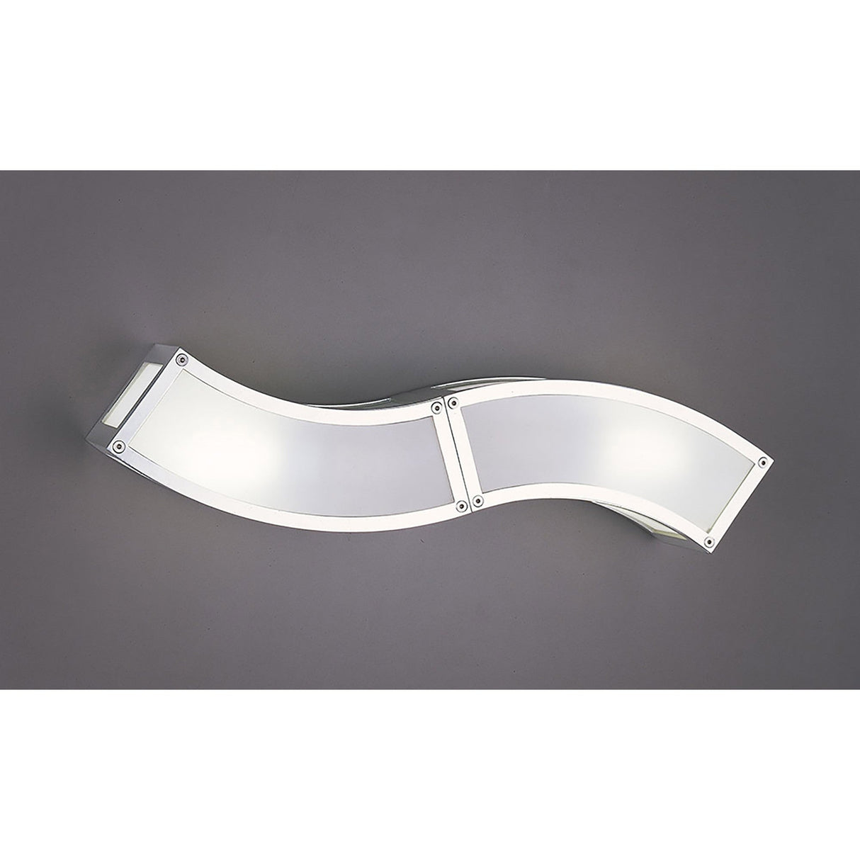 Duna 2 Light Wall Light GU10 - Polished Chrome