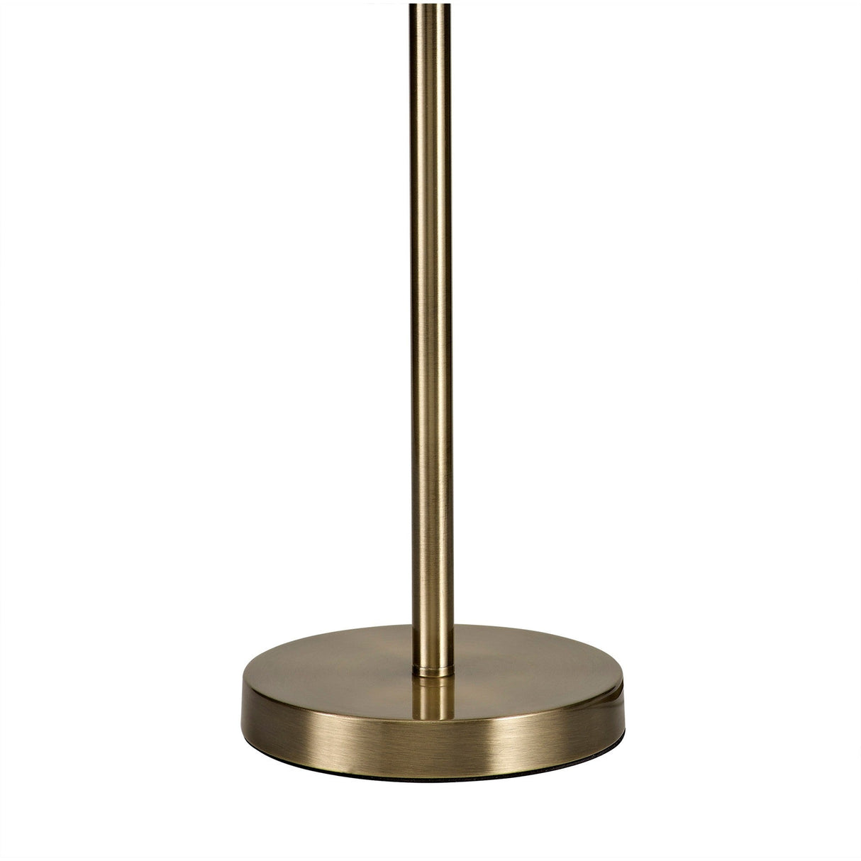 Eaton 3 Light Table Lamp - Antique Brass With Glass