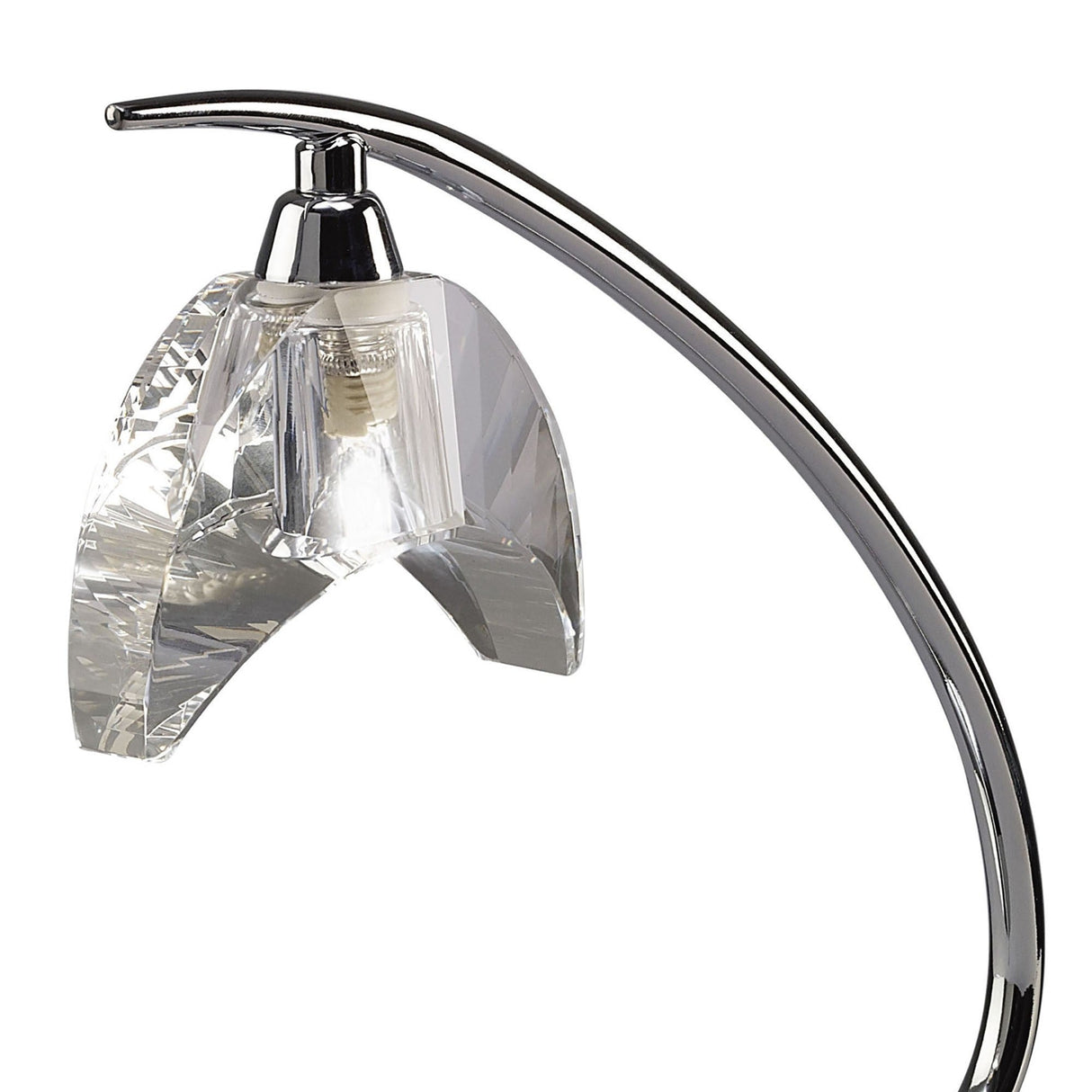 Eclipse Small 1 Light Table Lamp - Polished Chrome