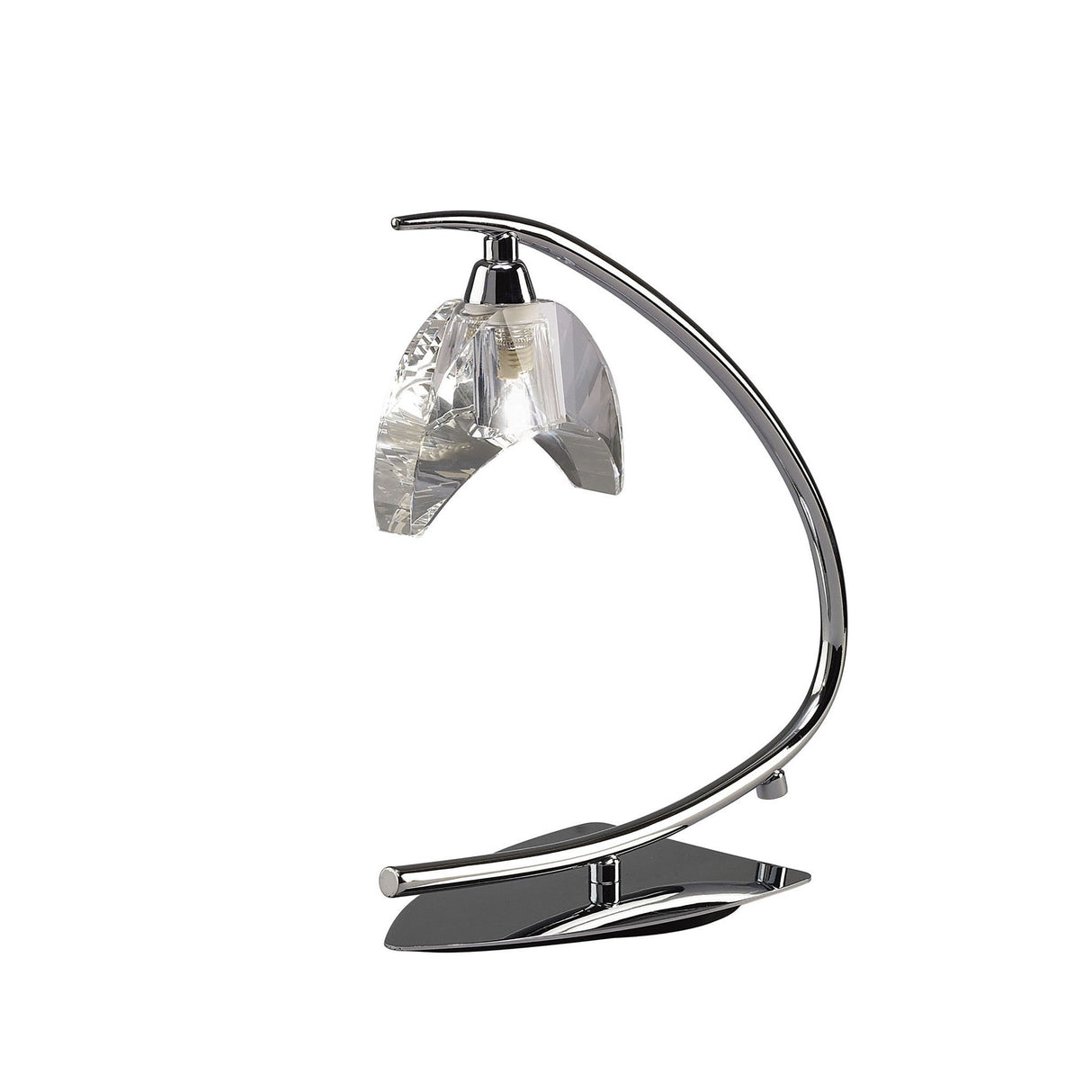 Eclipse Small 1 Light Table Lamp - Polished Chrome