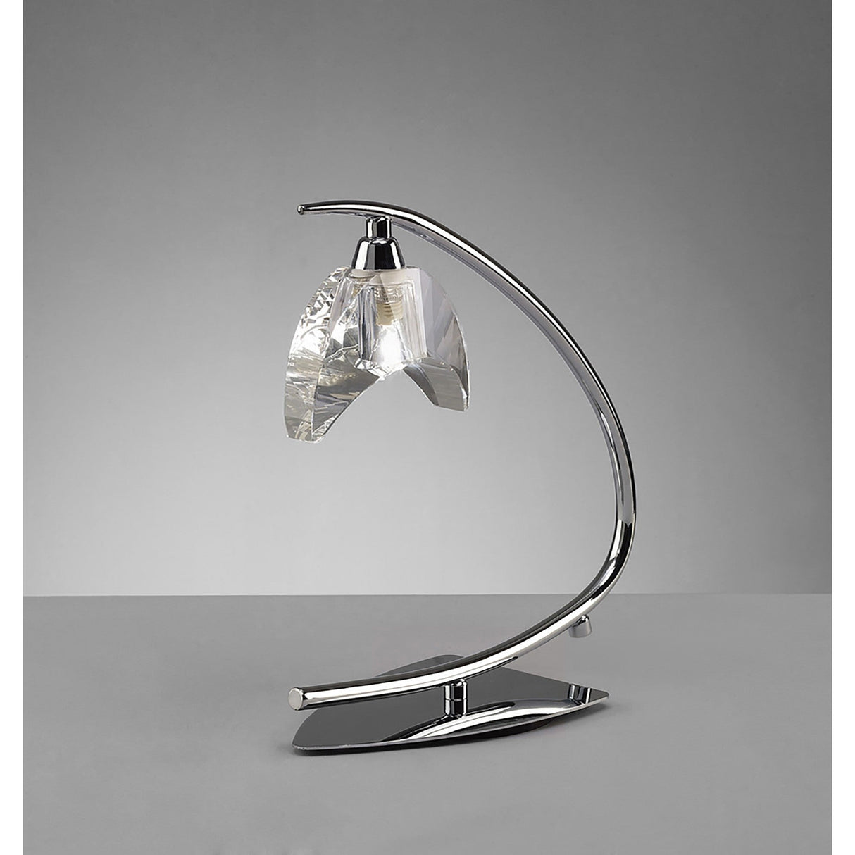Eclipse Small 1 Light Table Lamp - Polished Chrome