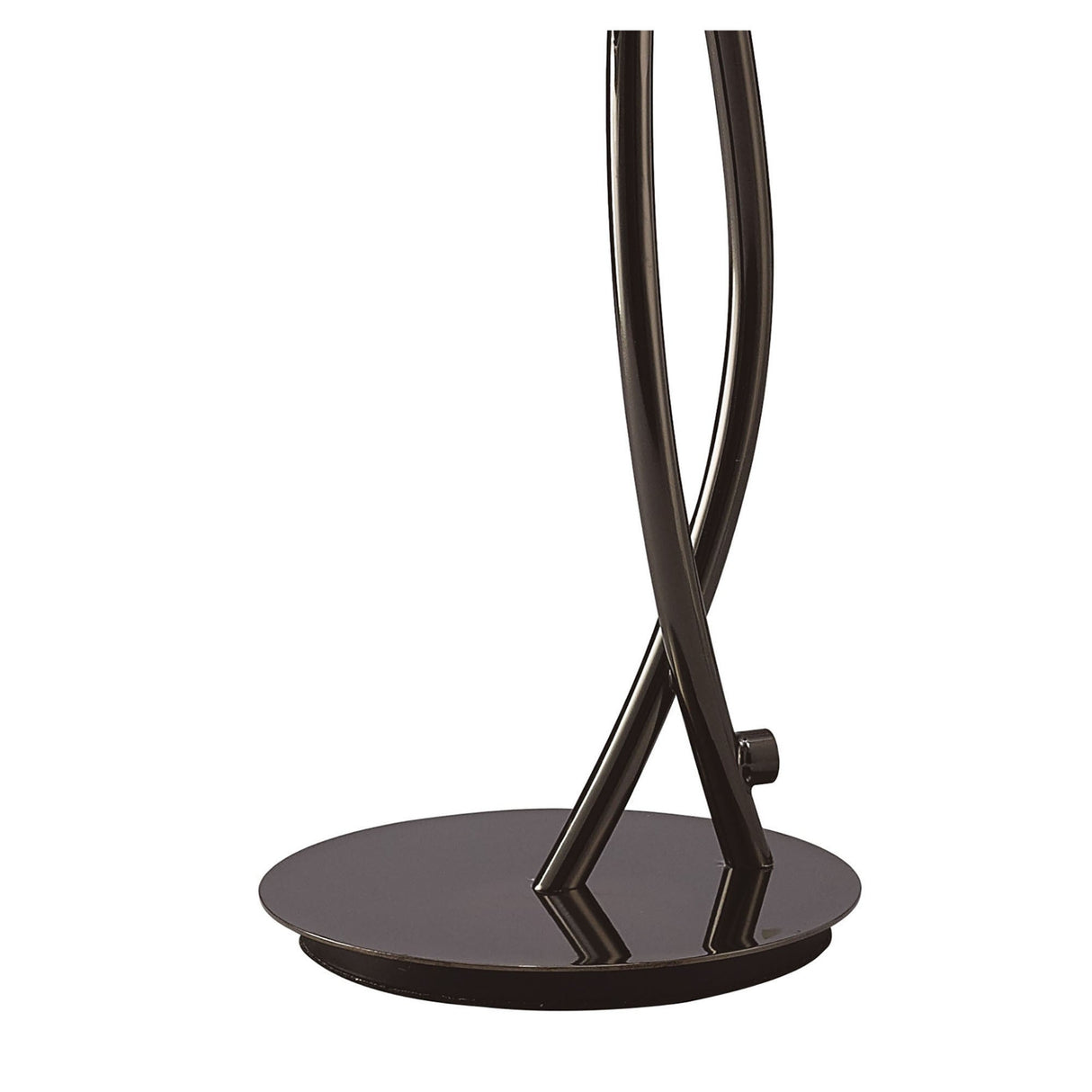 Eclipse Small 1 Light Table Lamp - Black Chrome