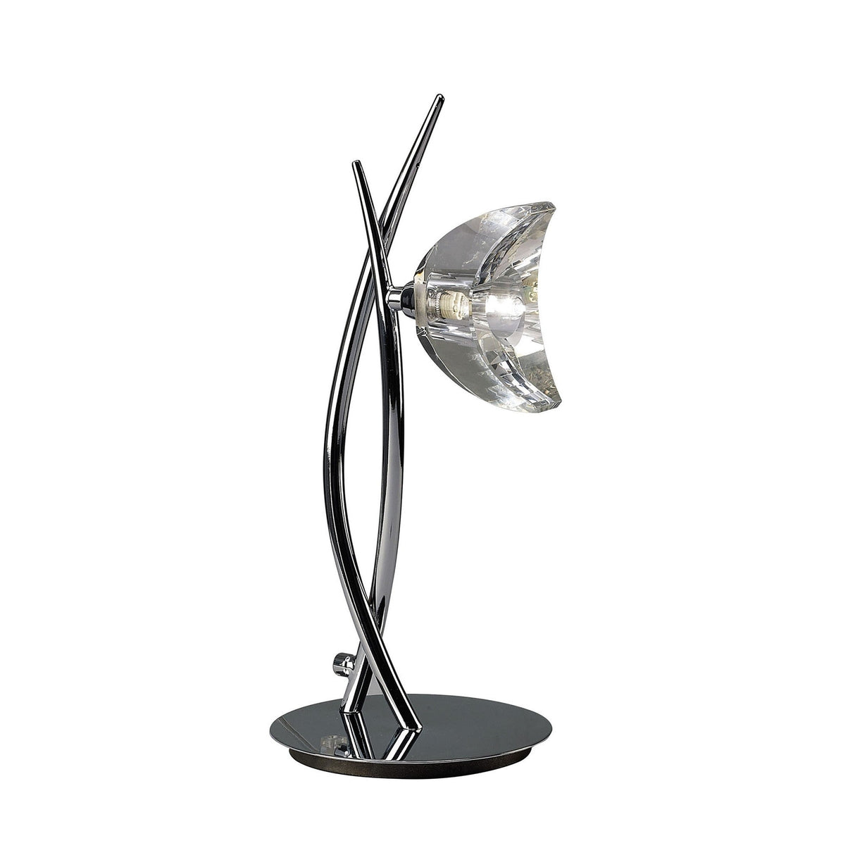 Eclipse Large 1 Light Table Lamp - Polished Chrome