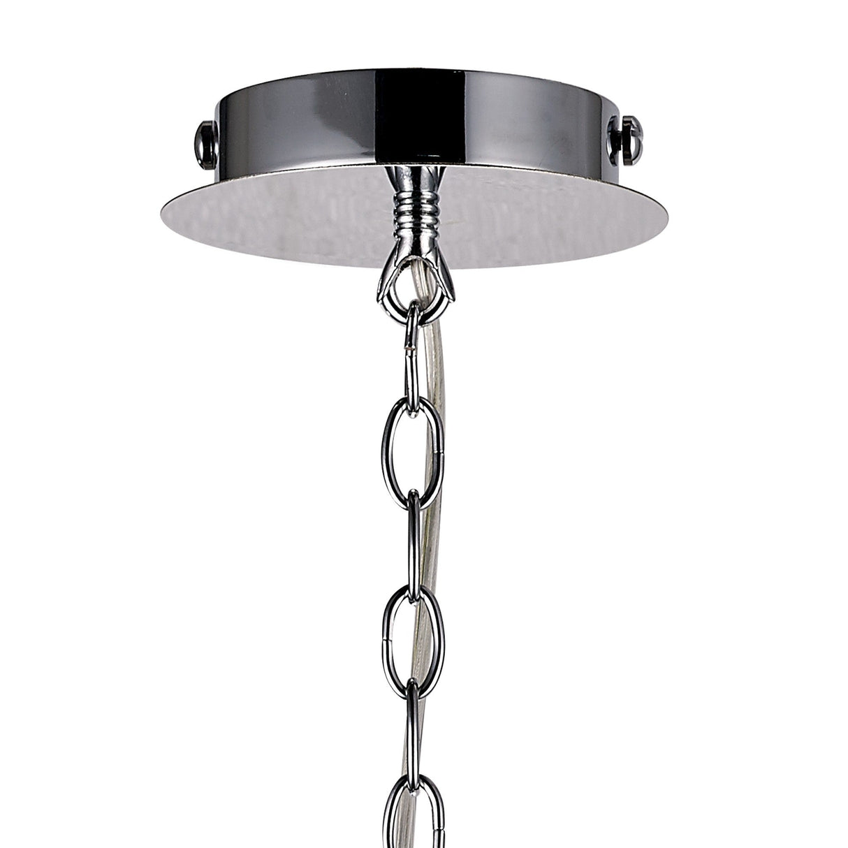 Eden 55cm 4 Light Crystal Chandelier - Polished Chrome