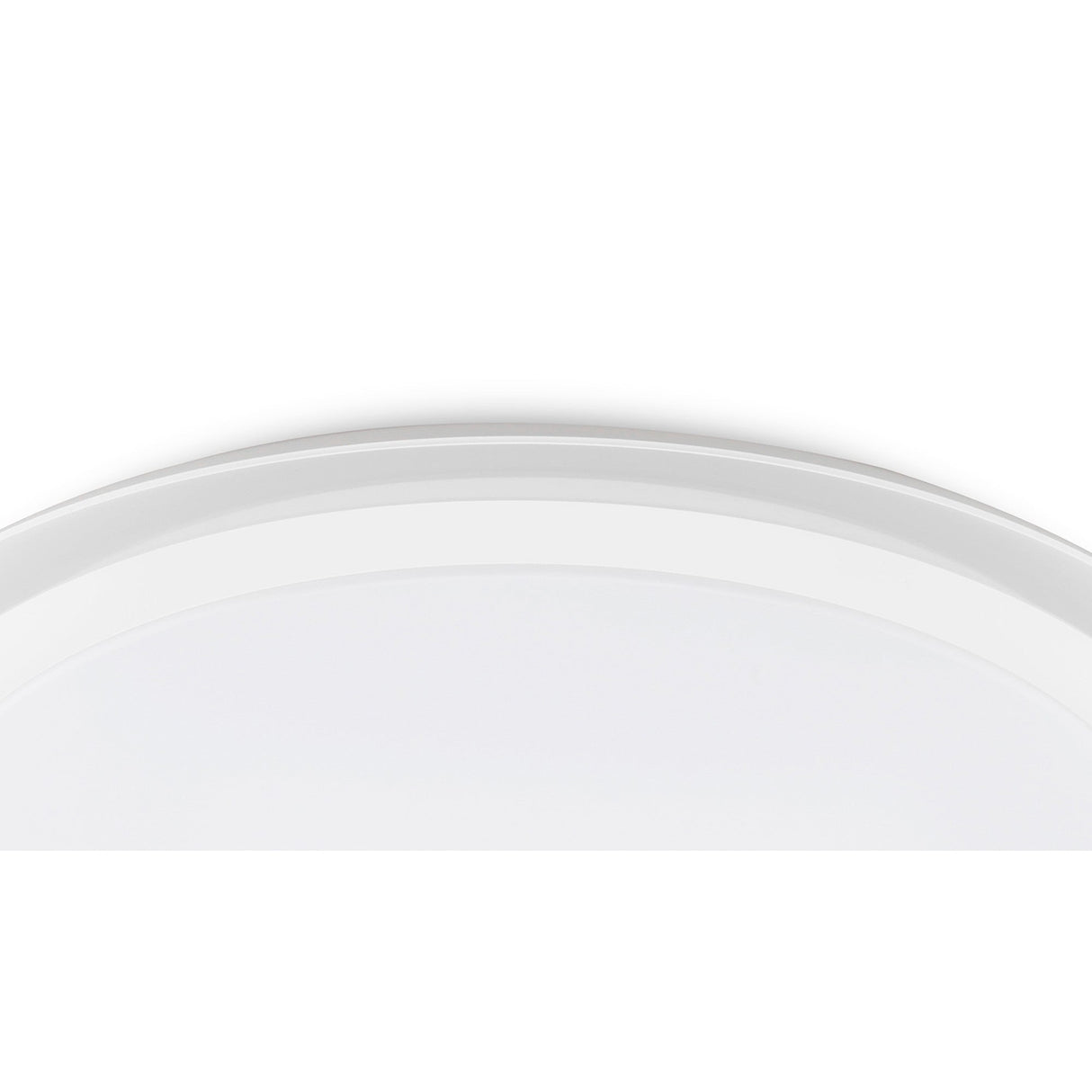 Edge Smart Large CCT Dimmable LED Flush Ceiling Light With Remote & App & Voice Control - White