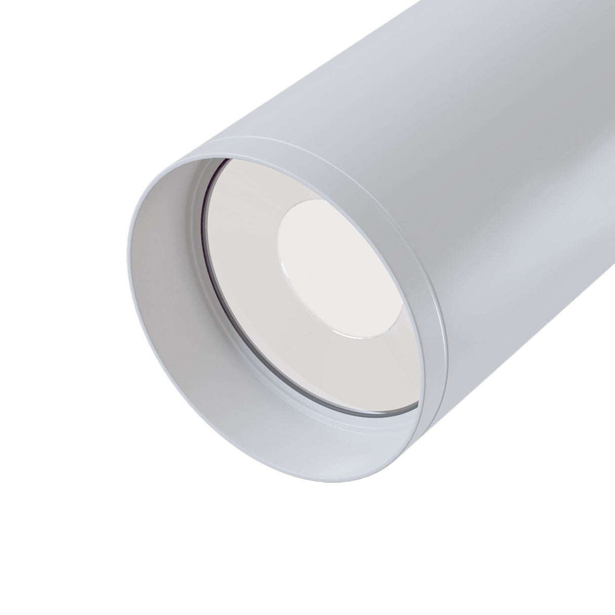 Close-up element of Focus Single Recessed Spotlight, white, crafted for modern spaces