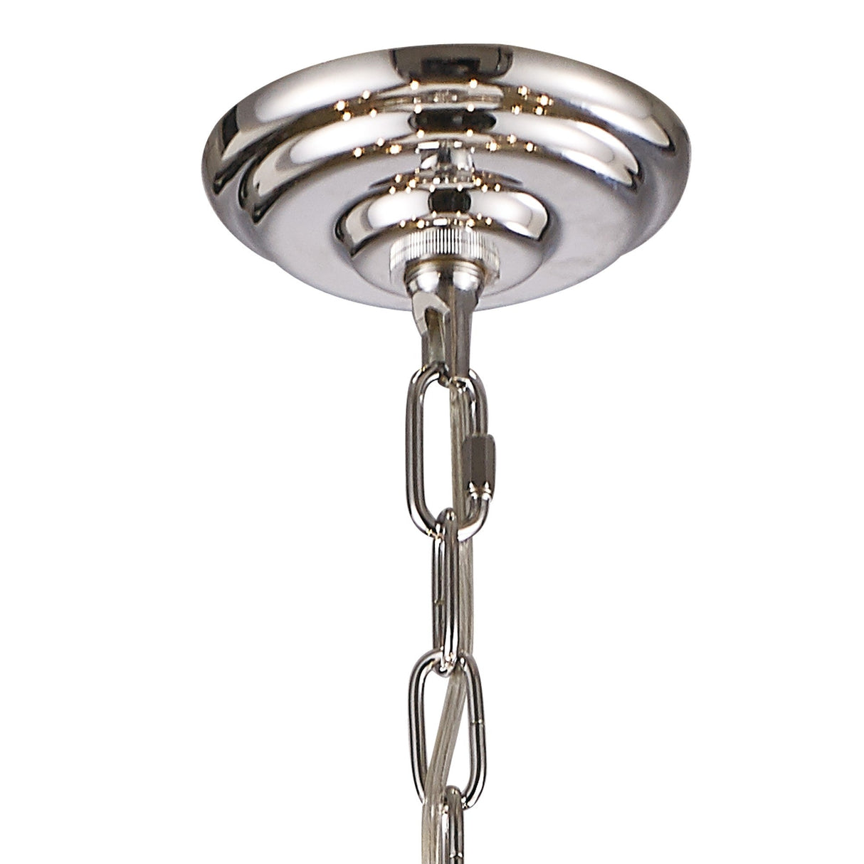 Elena 70cm 8 Light Crystal Chandelier - Polished Chrome