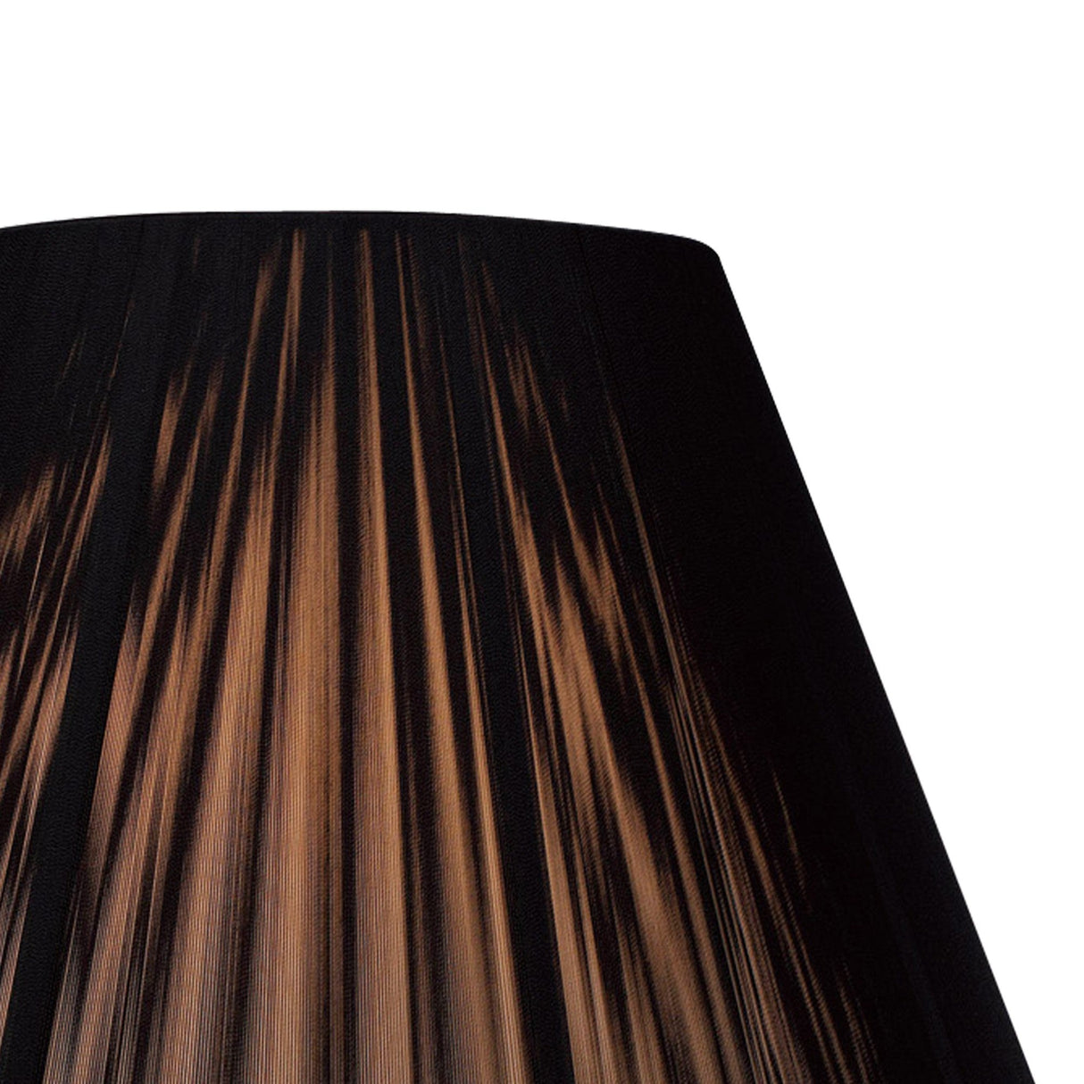 Close-up of the Elena 1 Light Crystal Floor Lamp - Chrome (Without Shade), featuring a modern chrome finish with warm, vertical streaks of light and a subtle glow—an elegant choice for contemporary interiors.