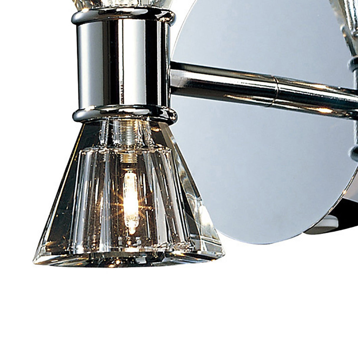 Elisa 2 Light Wall Light - Polished Chrome