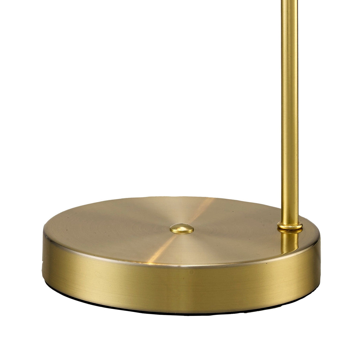 Ellen 1 Light Crystal Table Lamp - Satin Brass