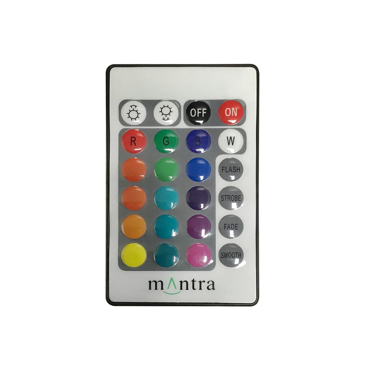 Eos Dimmable RGB LED Outdoor Table Lamp - White With Remote Control