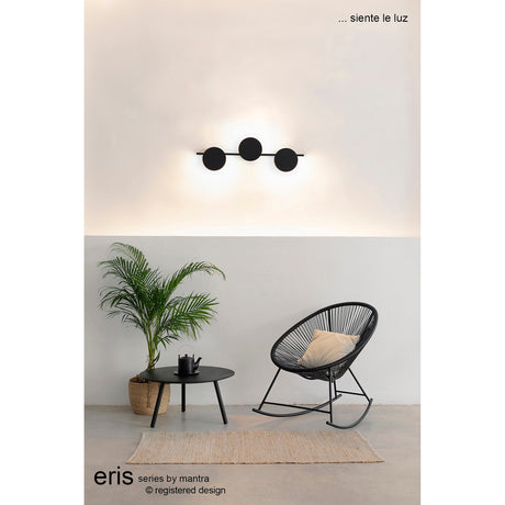 Eris LED Wall Lamp 24W 3000K - Black