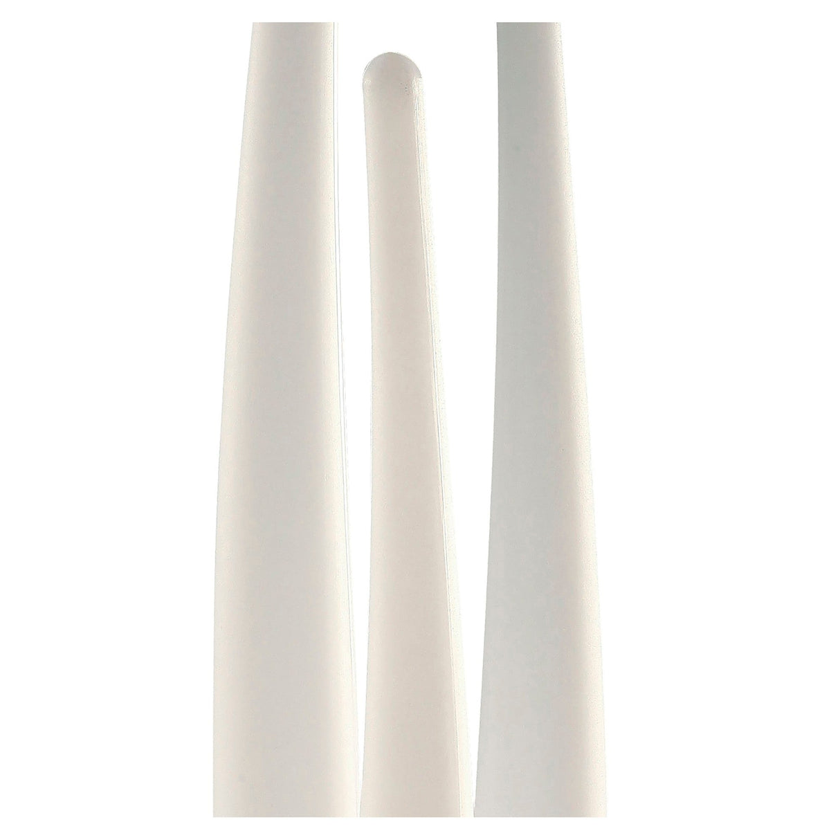 Estalacta 3 Light Table Lamp - Silver/Opal White