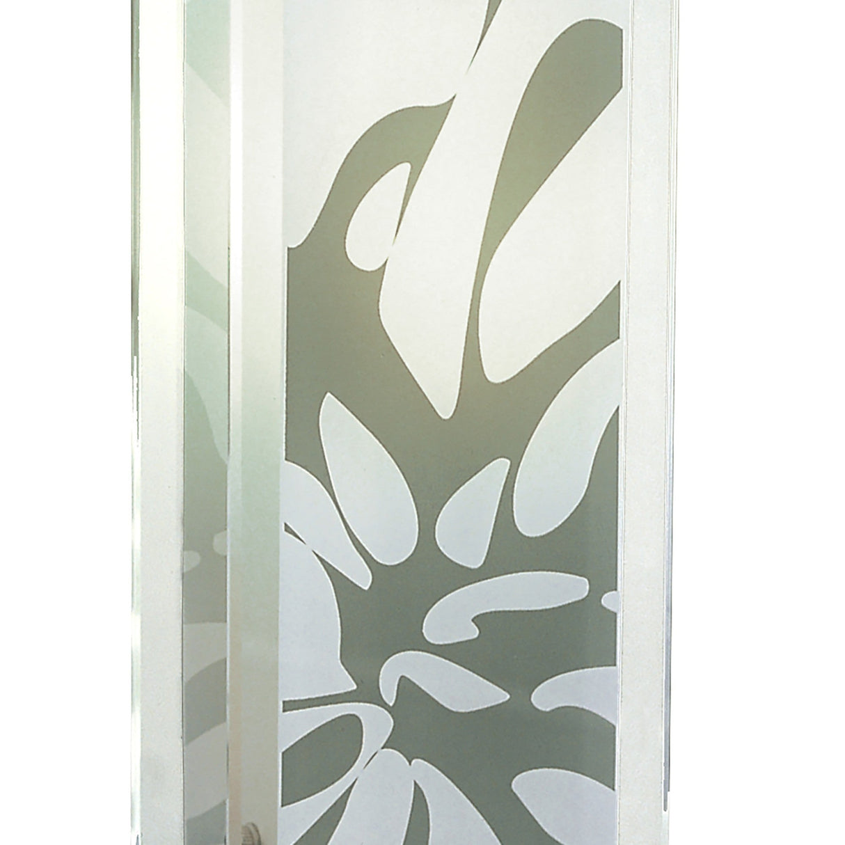 Euphoria 1 Light Opal Glass Table Lamp - Polished Chrome