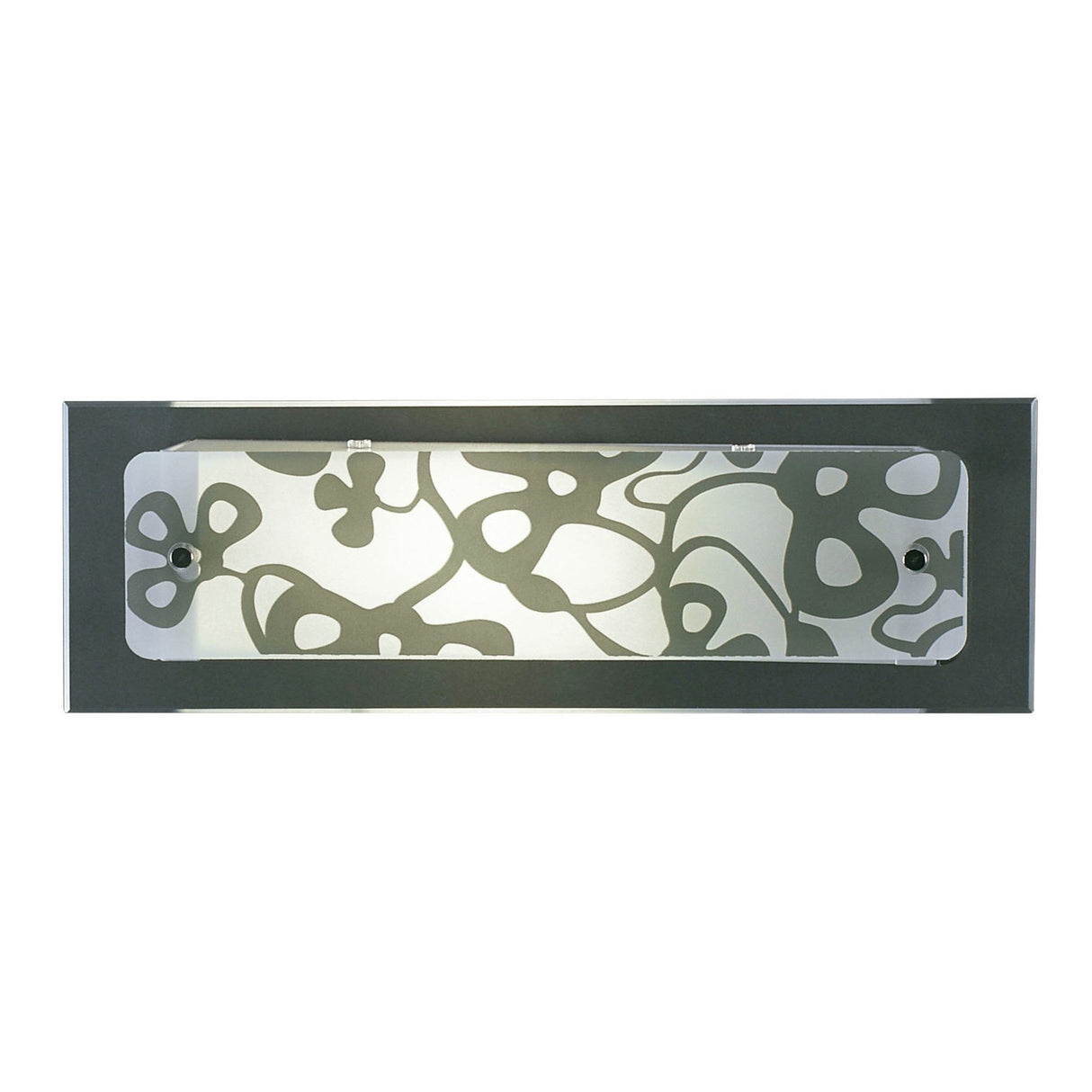 Euphoria 1 Light Small Bar Wall Light - Chrome/Opal White