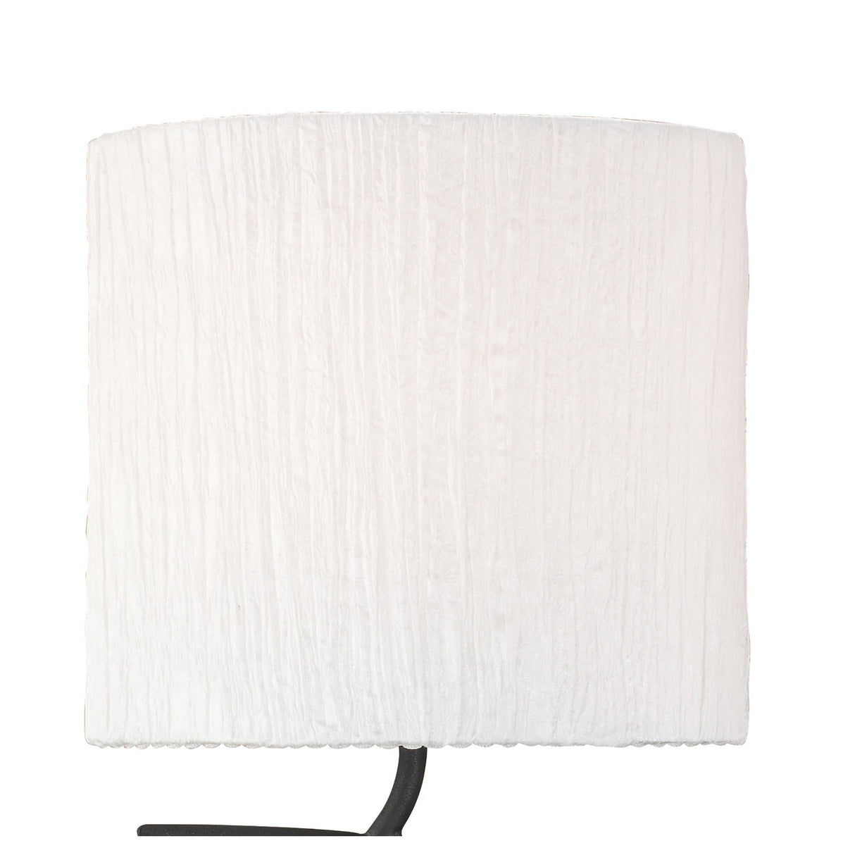 Eve 2 Light Wall Light - Anthracite With White Shades