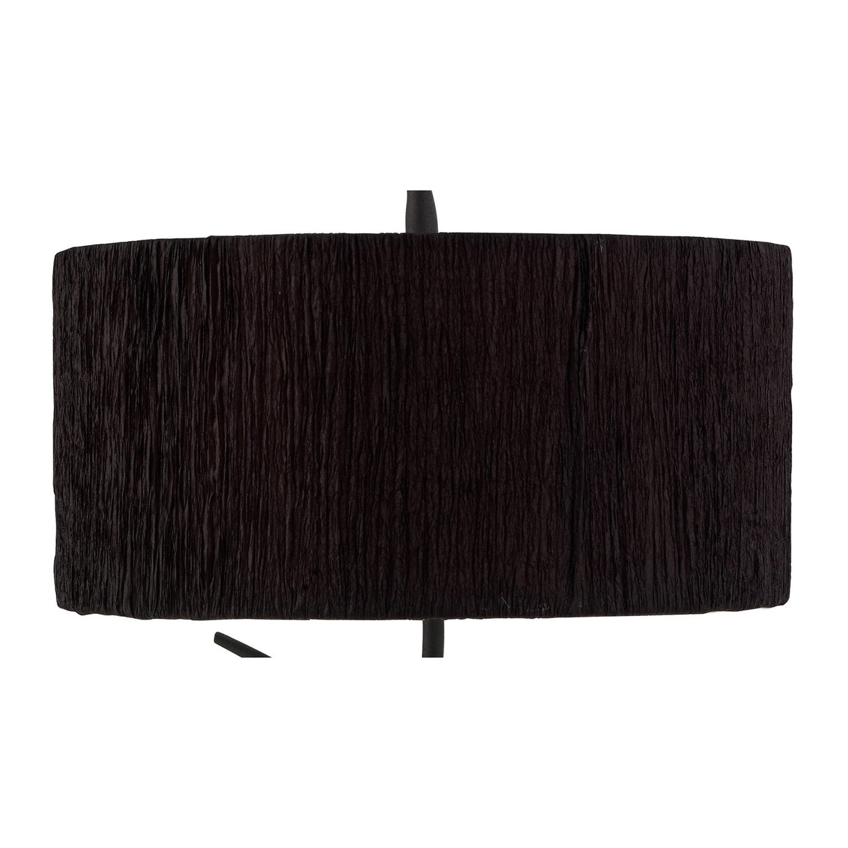 Eve 2 Light Table Lamp - Anthracite With Black Round Shade