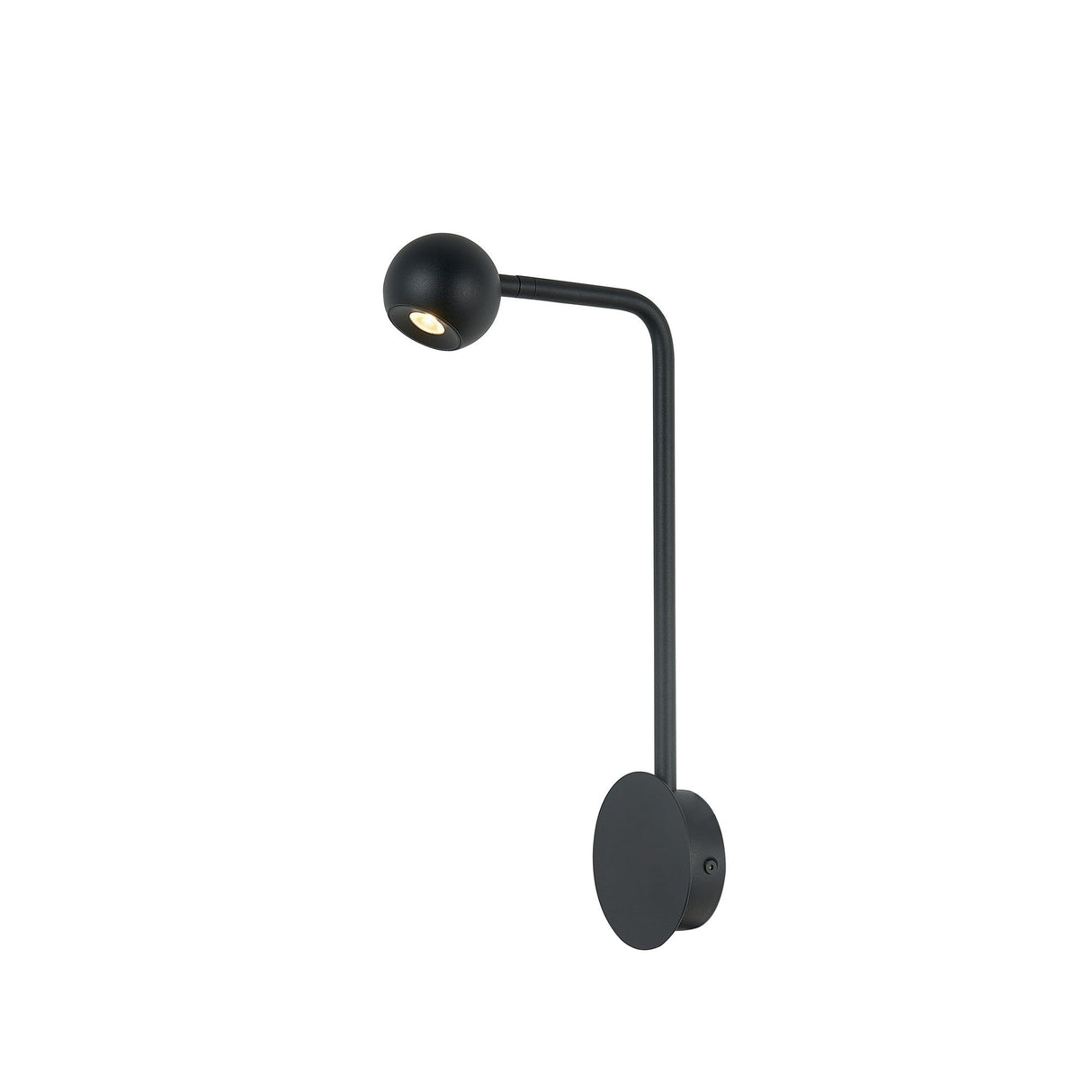 Eyes LED Wall Light 6W 3000K - Sand Black
