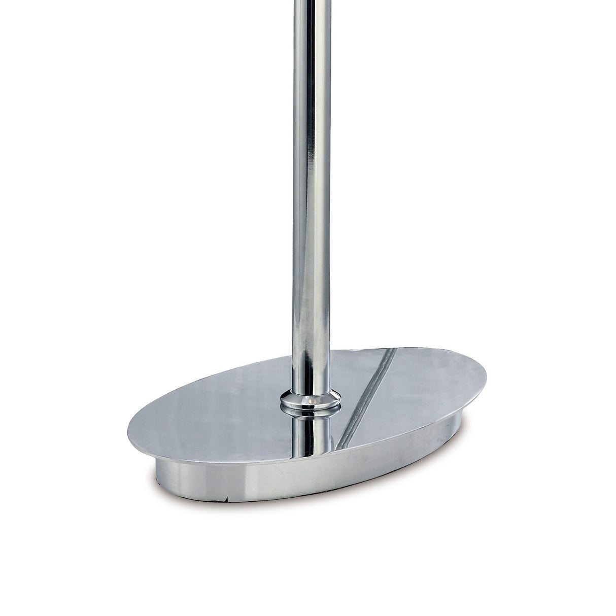 Fabio 2 Light Crystal Table Lamp - Polished Chrome