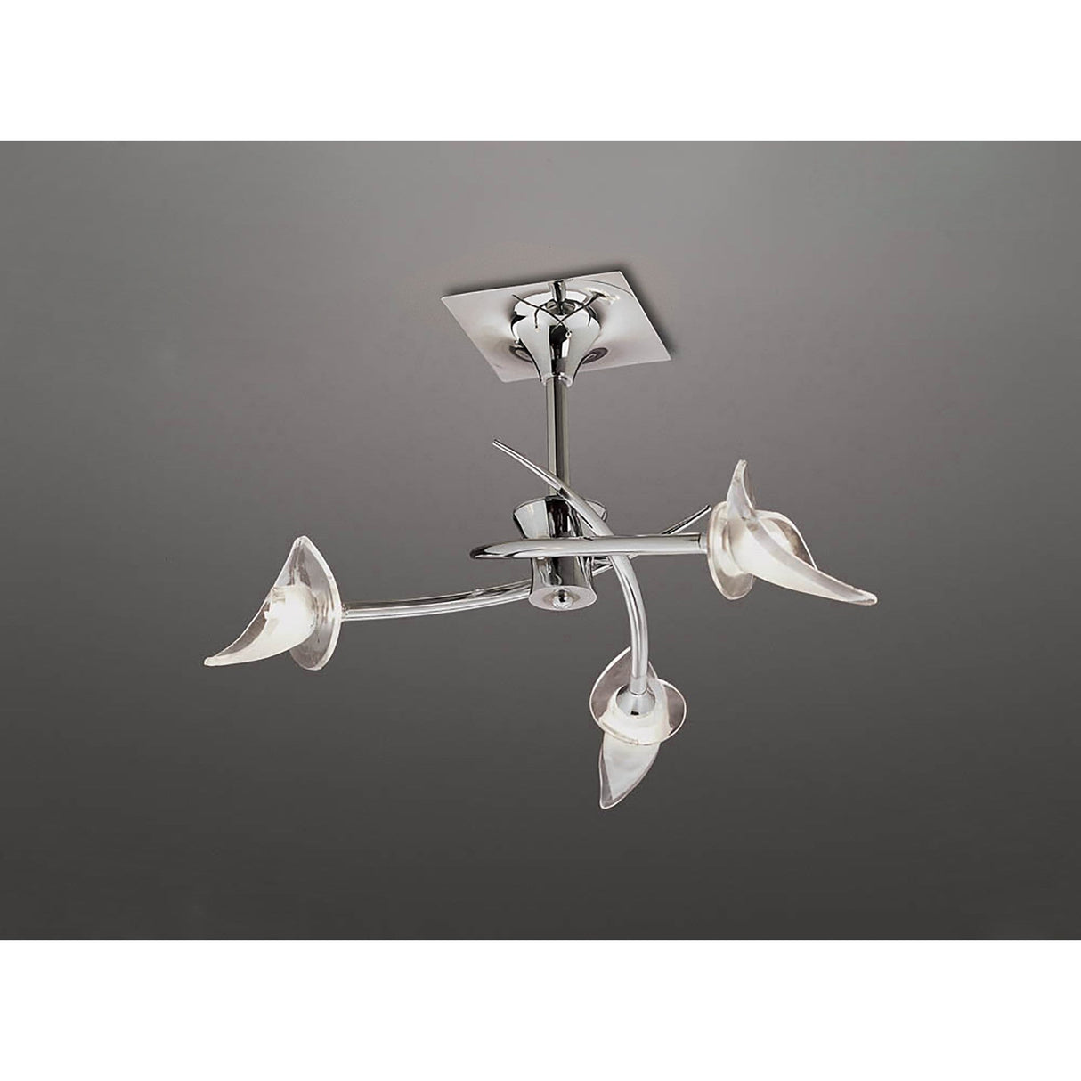 Flavia 3 Light Spot Ceiling Light – Polished Chrome