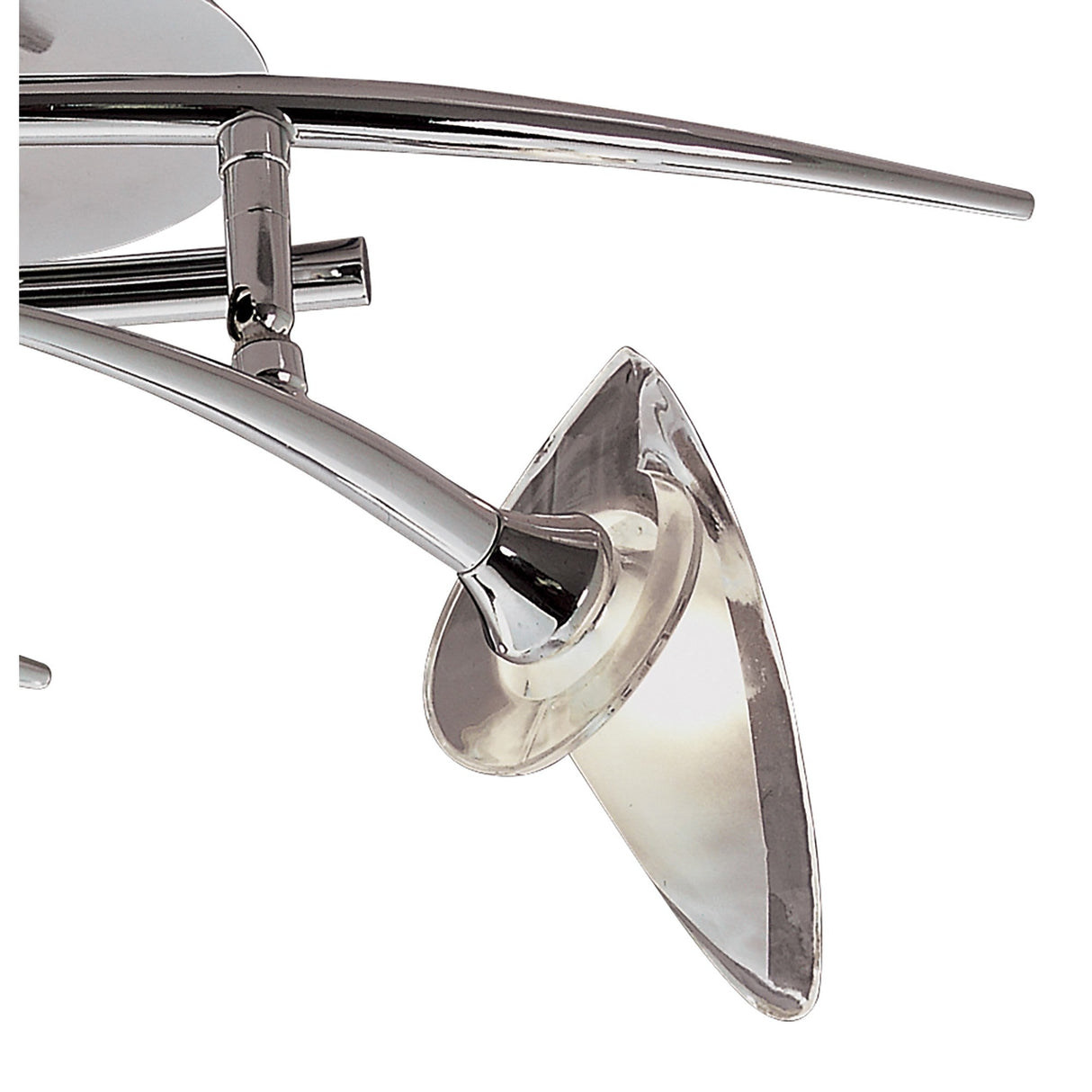 Flavia 2 Light Spot Ceiling Light – Polished Chrome