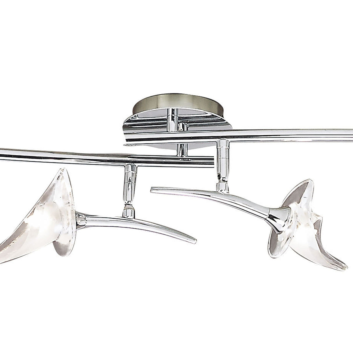 Flavia 4 Light Spot Ceiling Light – Polished Chrome
