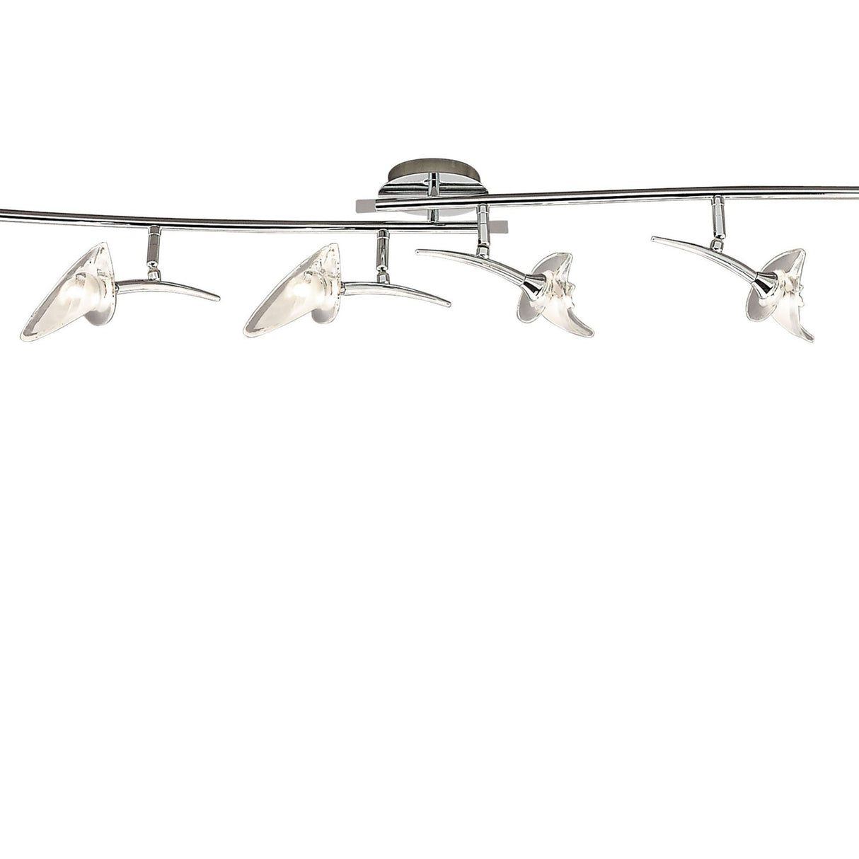 Flavia 6 Light Spot Ceiling Light – Polished Chrome