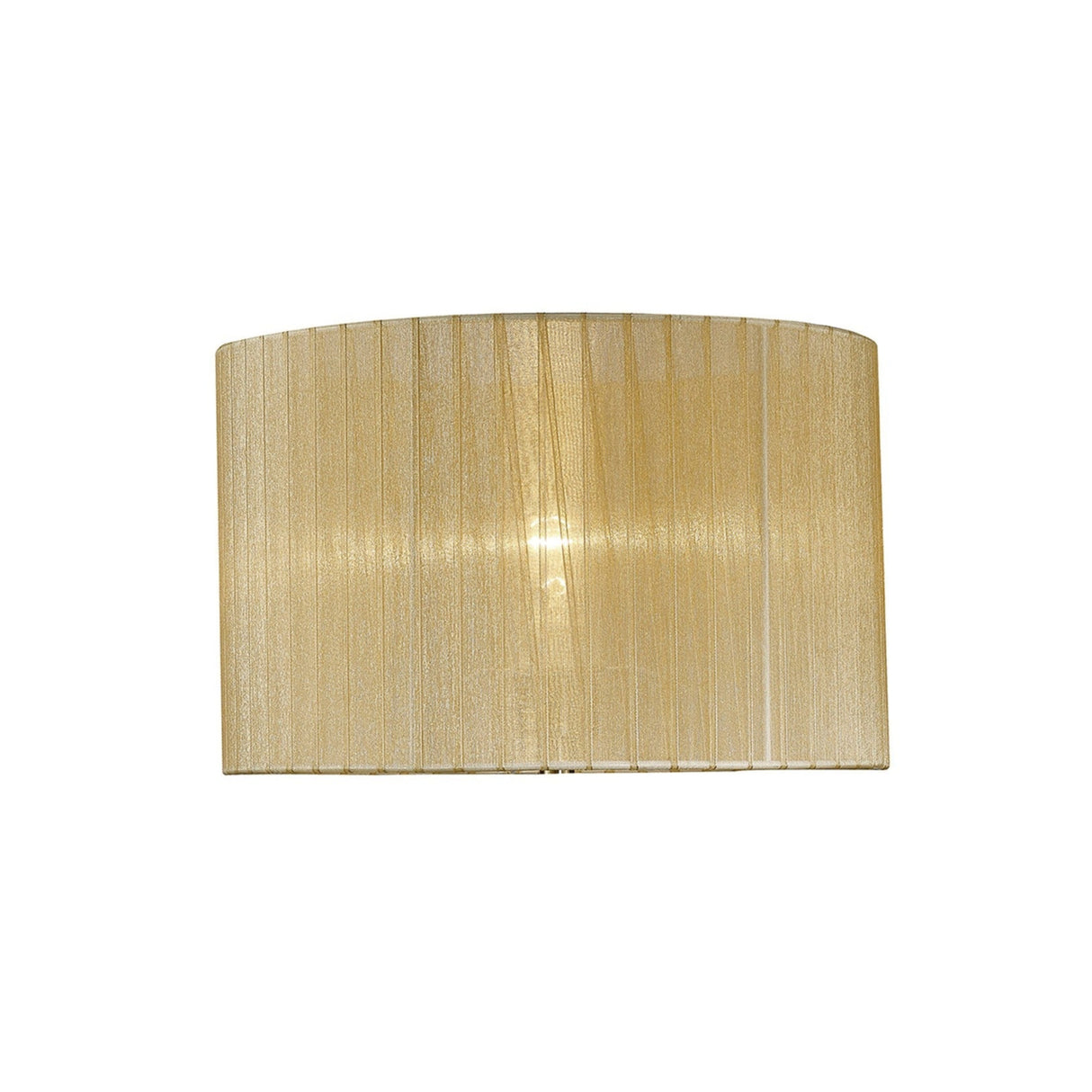 Florence Round Table Lamp Lampshade - Cream, 36 x 23cm