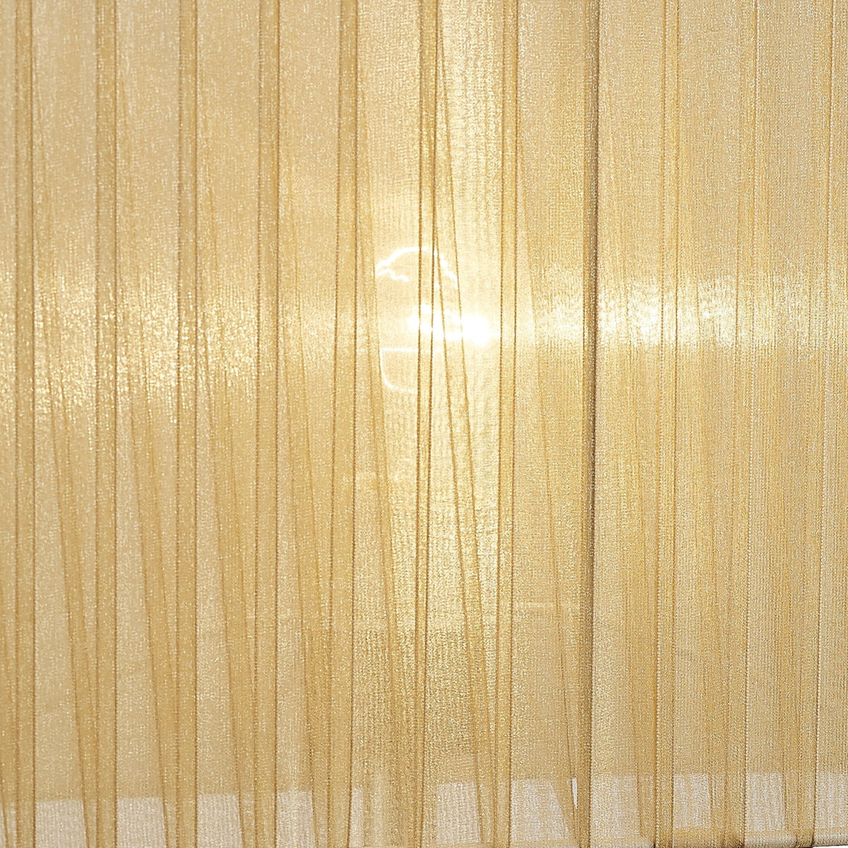 Florence Rectangle Floor Lamp Lampshade - Cream, 40 x 21 x 26cm