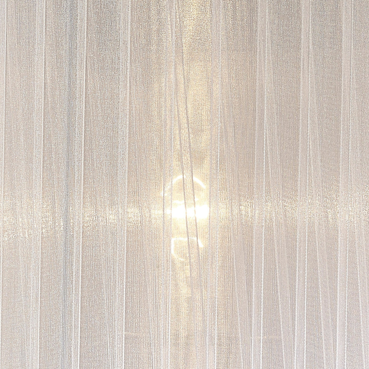 Florence Round Table Lamp Lampshade - White, 36 x 23cm