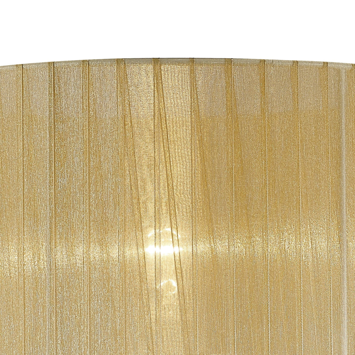 Florence Round Table Lamp Lampshade - Soft Bronze, 36 x 23cm