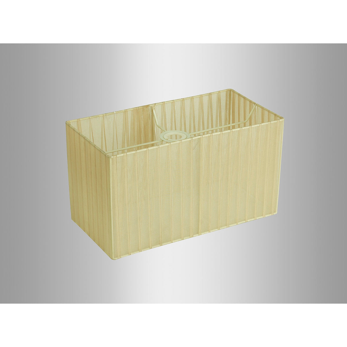 Florence Rectangle Table Lamp Lampshade - Soft Bronze, 38 x 19 x 23cm