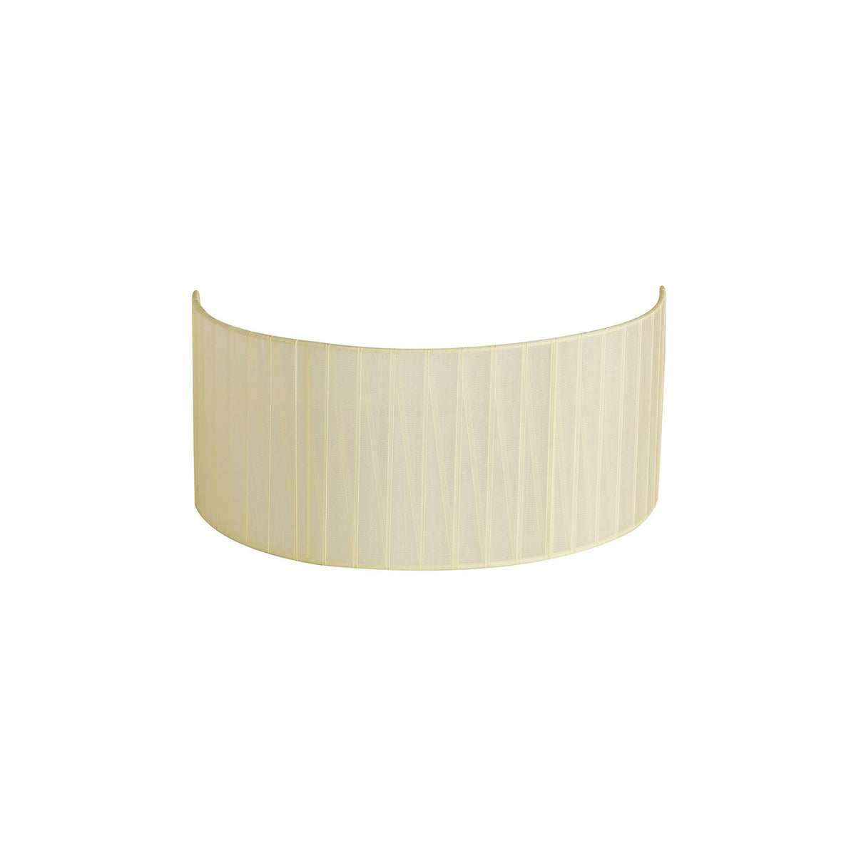 Freida Organza Wall Light Lampshade - Cream, 35 x 16cm