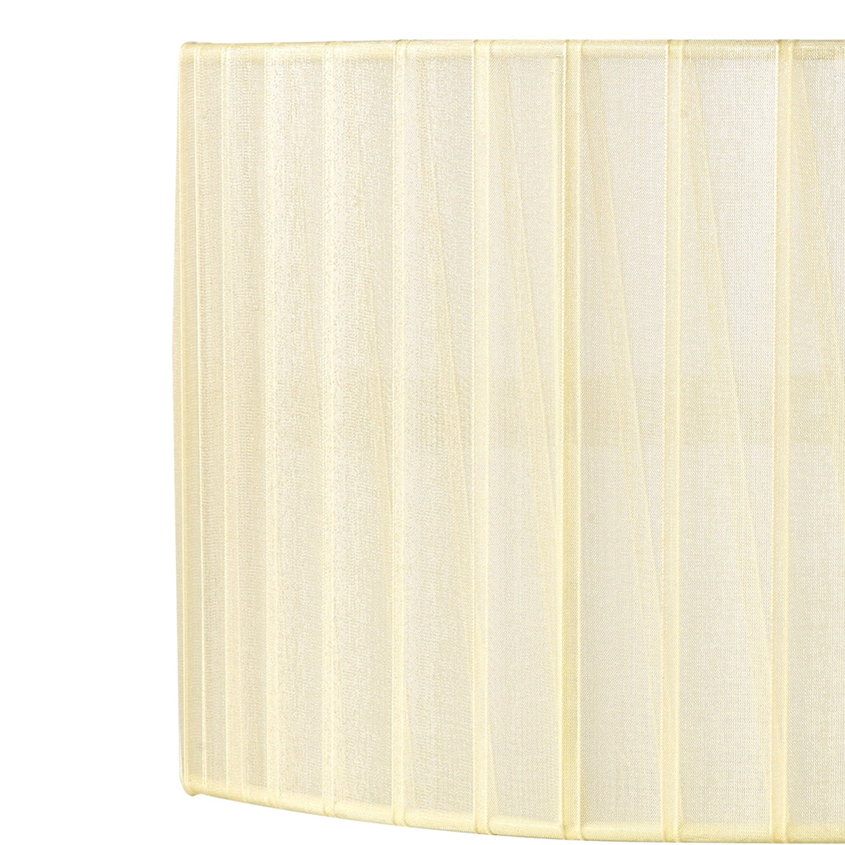 Freida Organza Wall Light Lampshade - Cream, 35 x 16cm