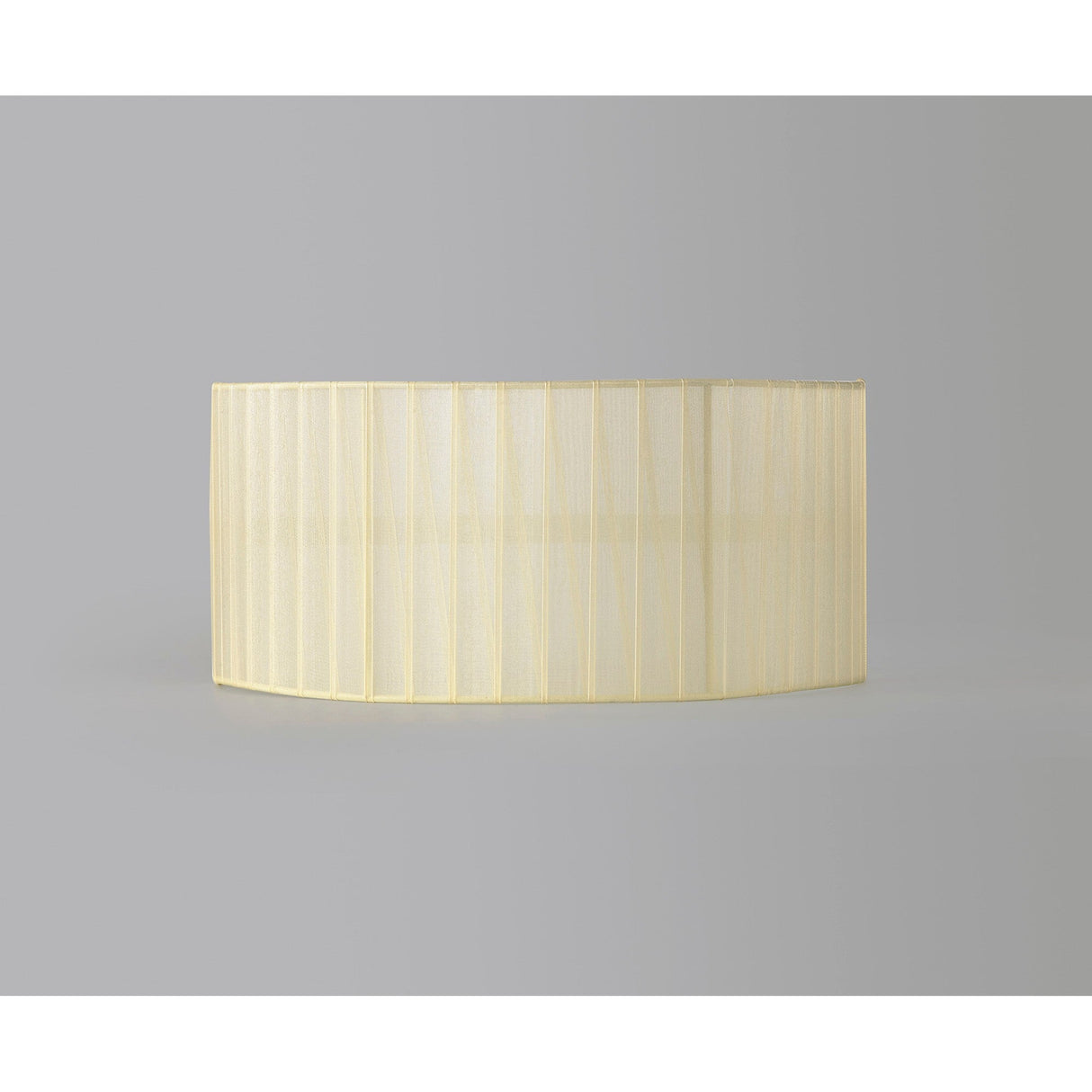 Freida Organza Wall Light Lampshade - Cream, 35 x 16cm