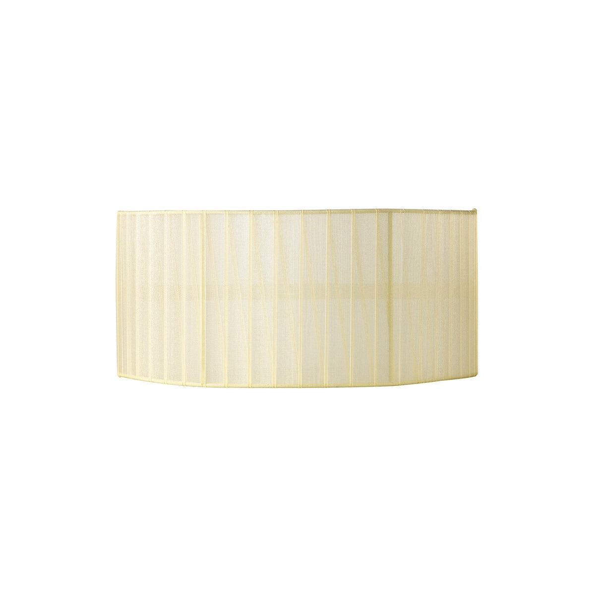 Freida Organza Wall Light Lampshade - Cream, 35 x 16cm