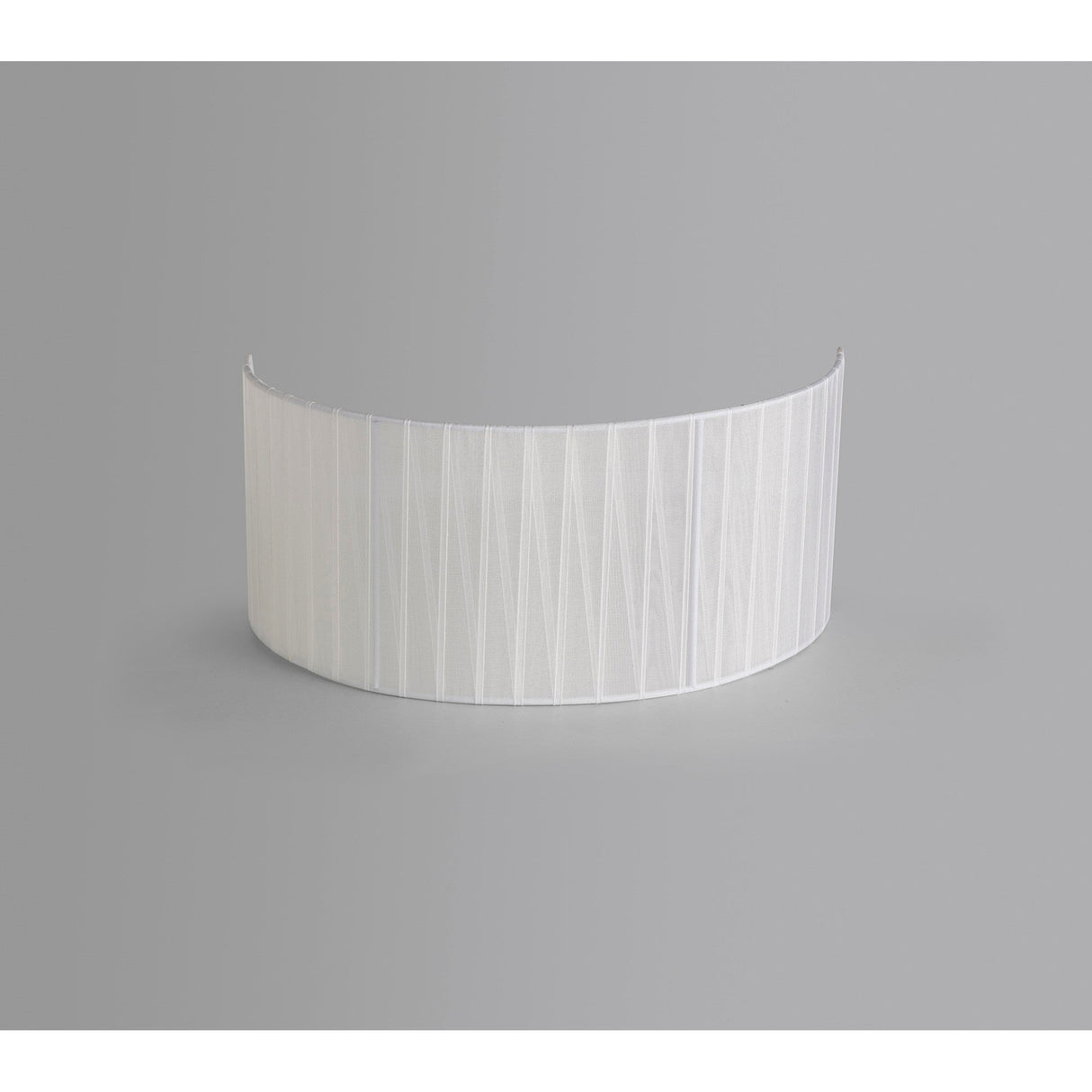 Freida Organza Wall Light Lampshade - White, 35 x 16cm