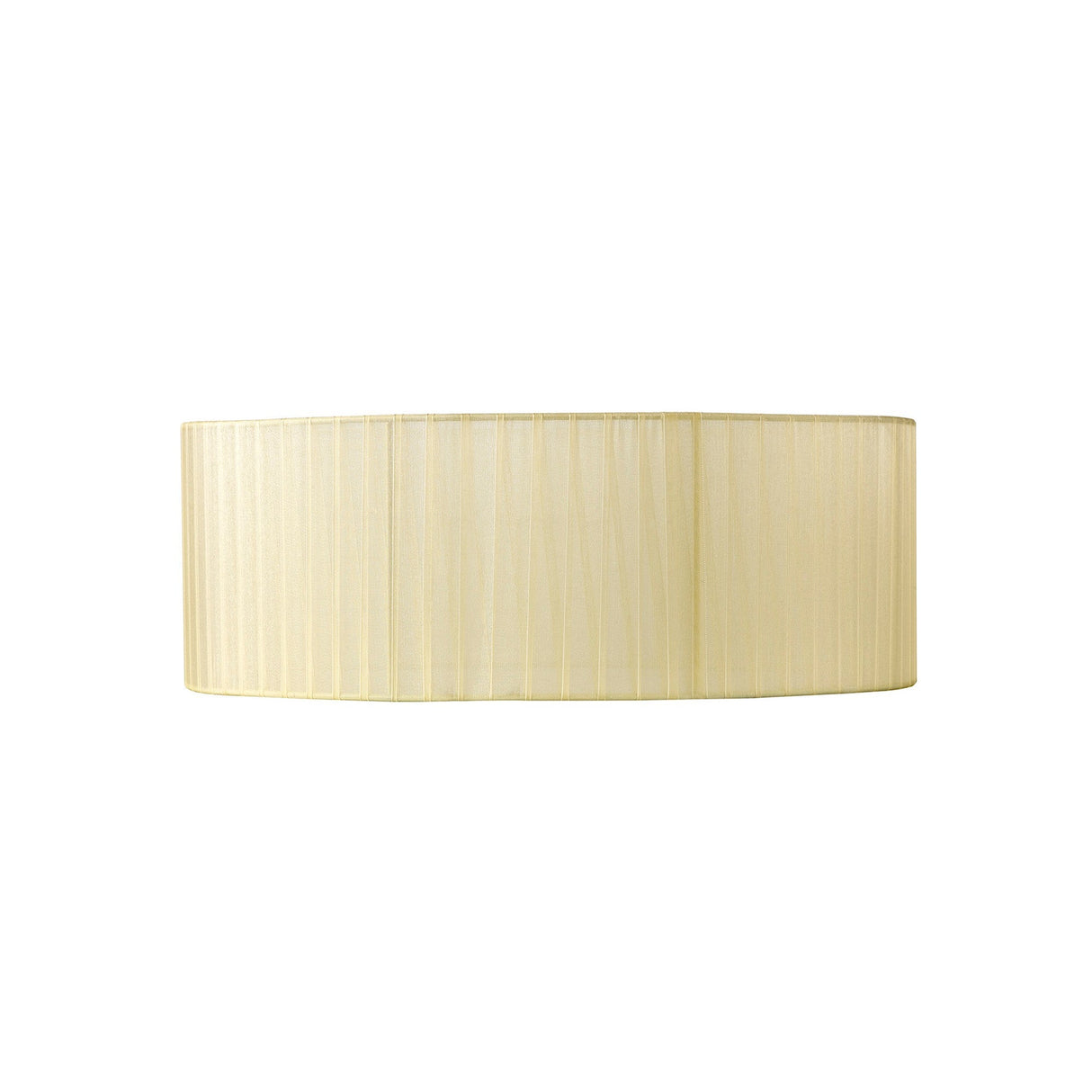 Freida Organza Pendant/Ceiling Light Lampshade - Cream, 50 x 18cm