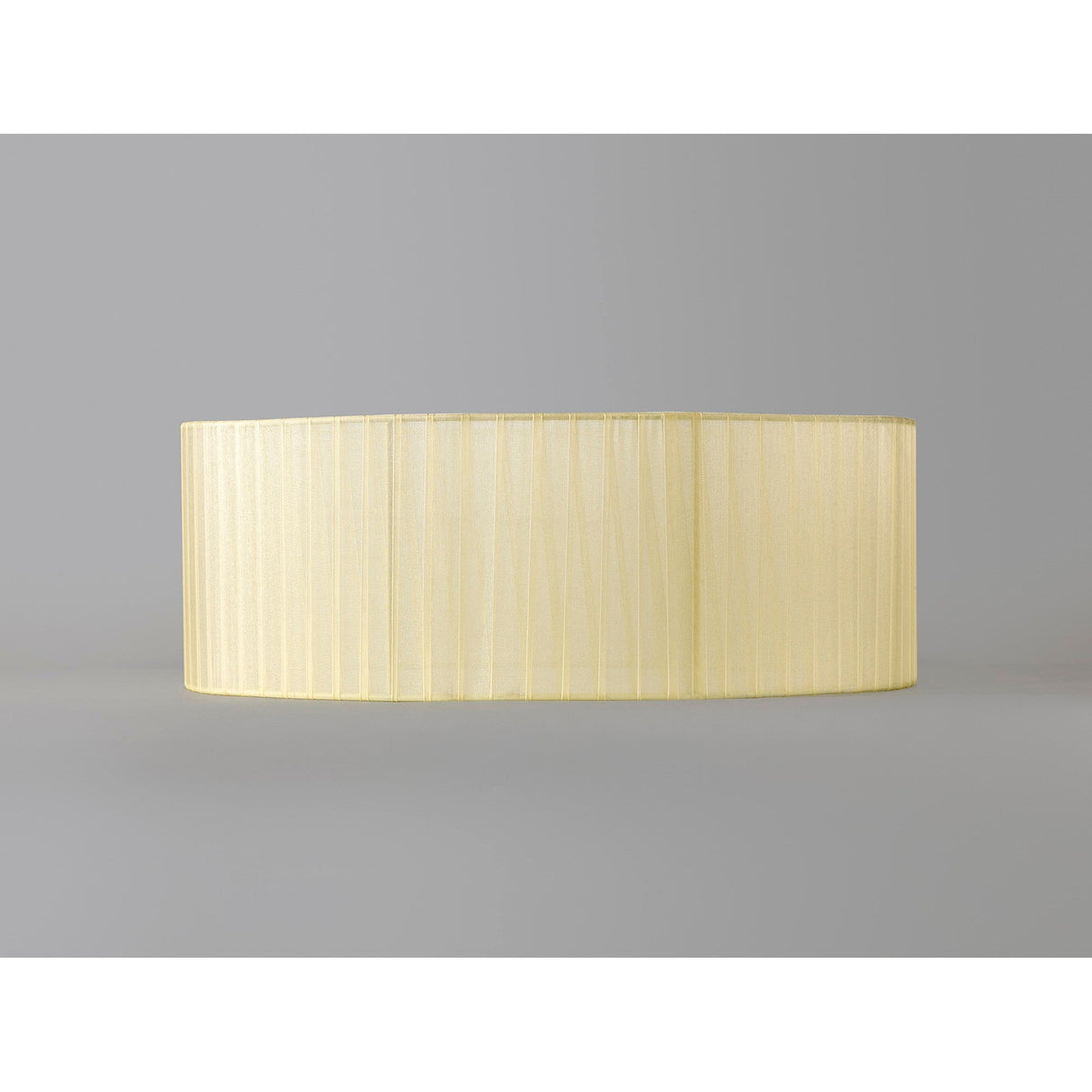 Freida Organza Pendant/Ceiling Light Lampshade - Cream, 50 x 18cm