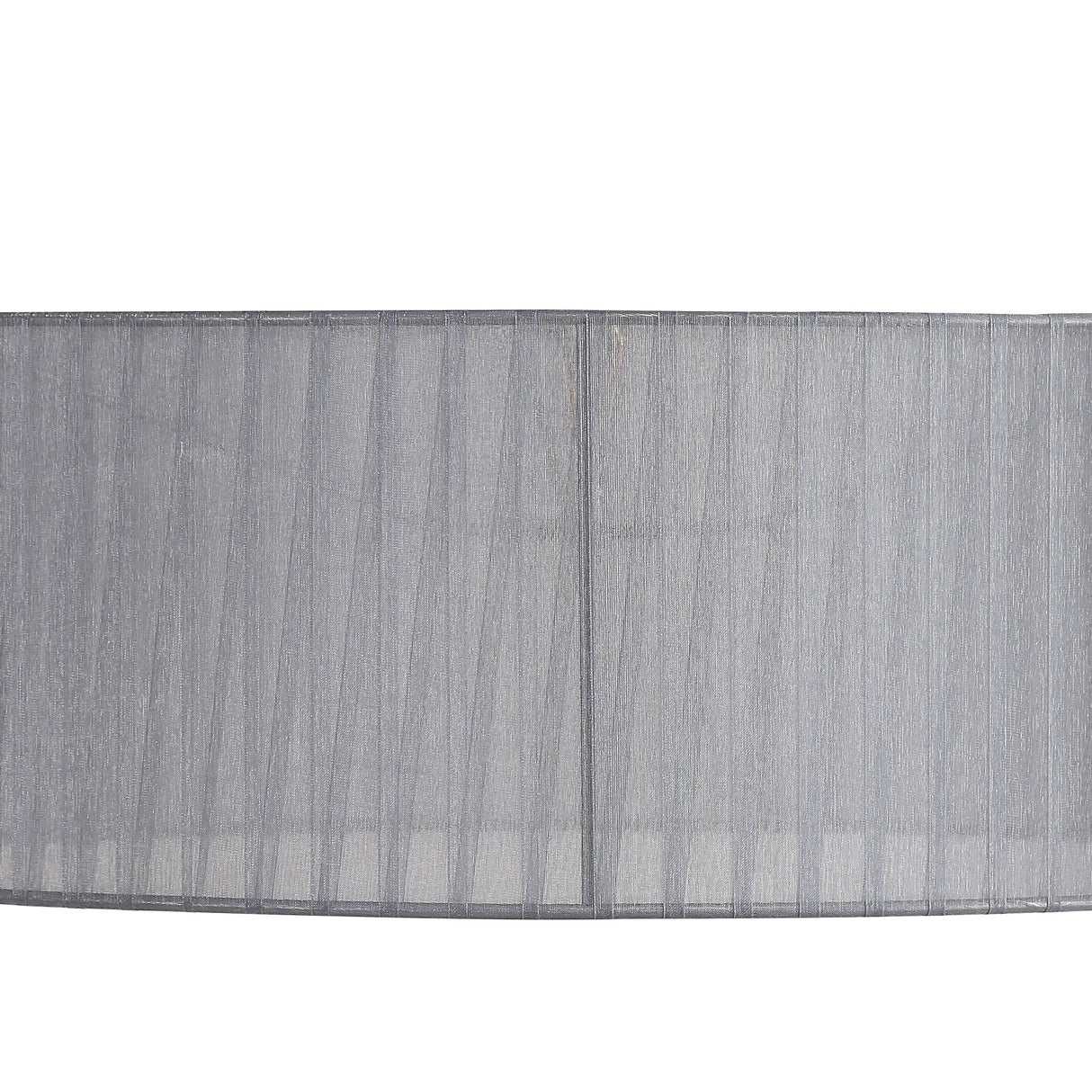 Freida Organza Pendant/Ceiling Light Lampshade - Grey, 50 x 18cm