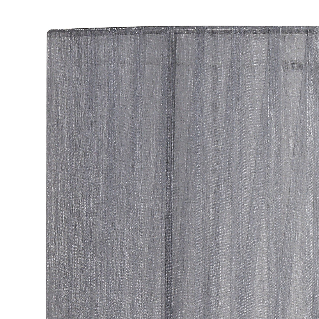 Freida Organza Table Lamp Lampshade - Grey, 30 x 18cm