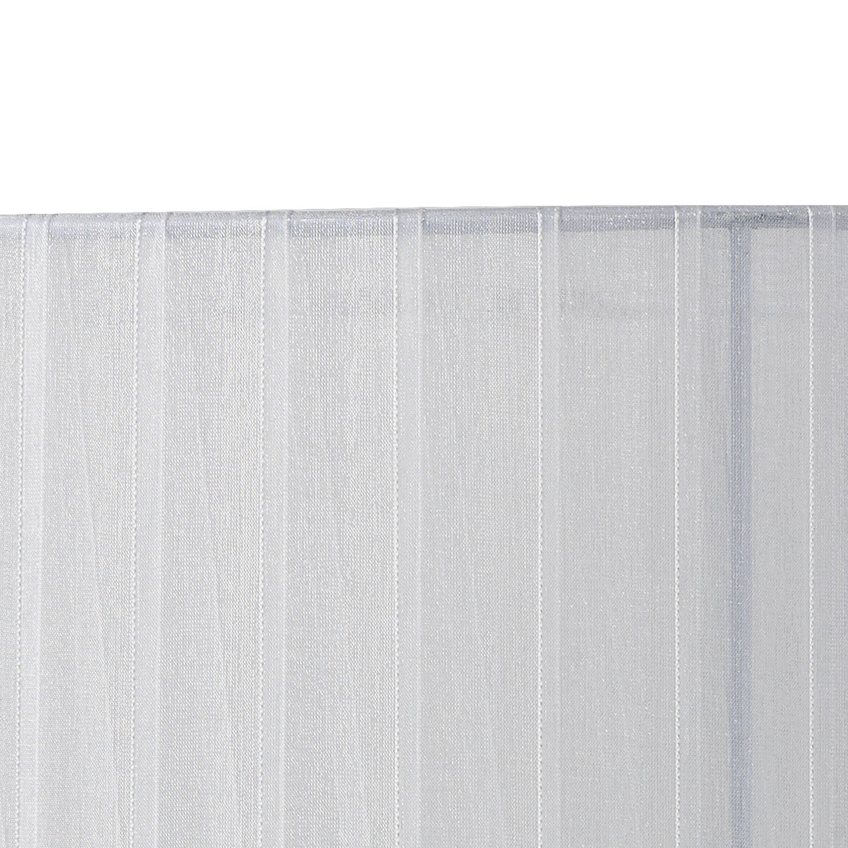 Freida Organza Wall Light Lampshade - White, 30 x 18cm