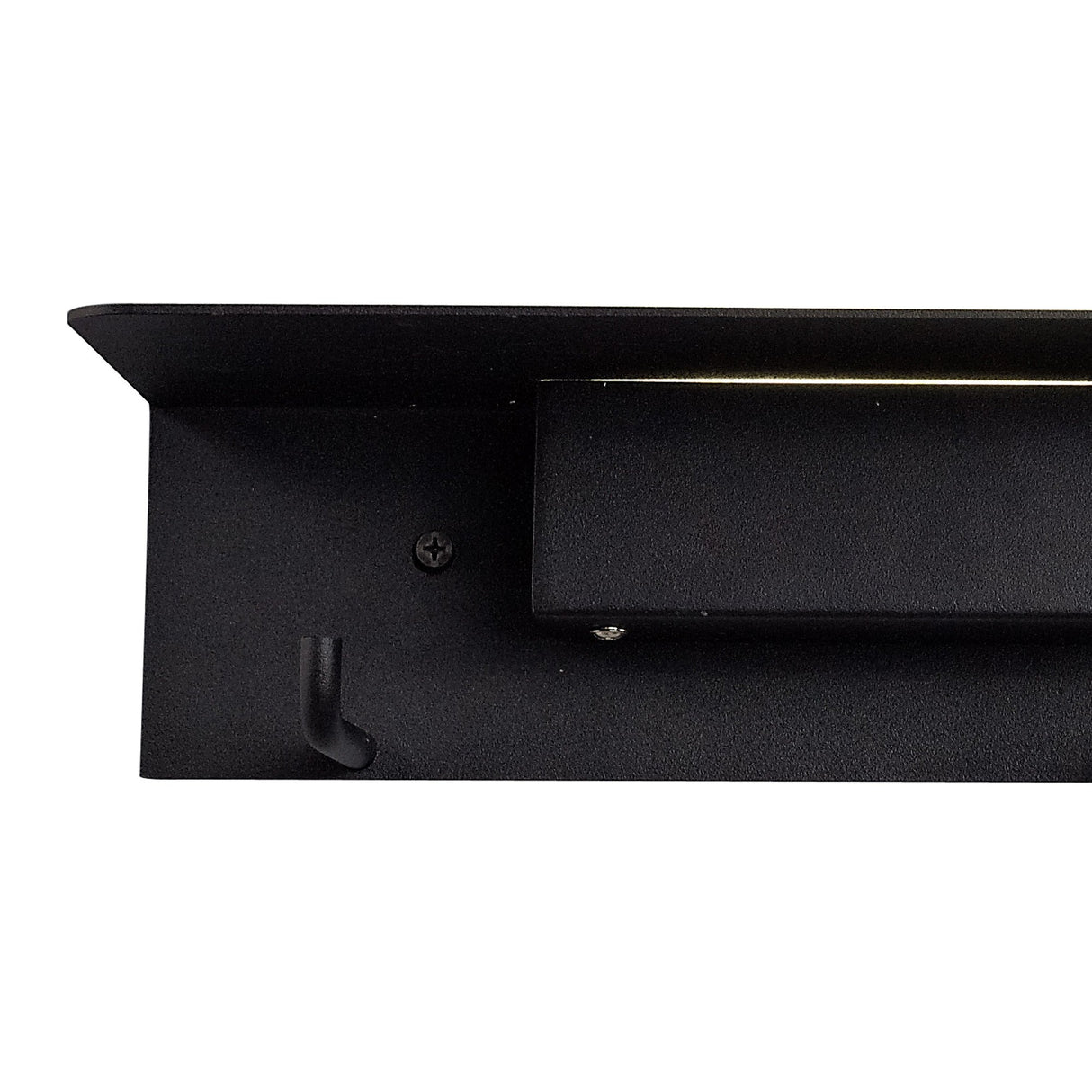 Fuerteventura Coat Rack LED Wall Light - Matt Black