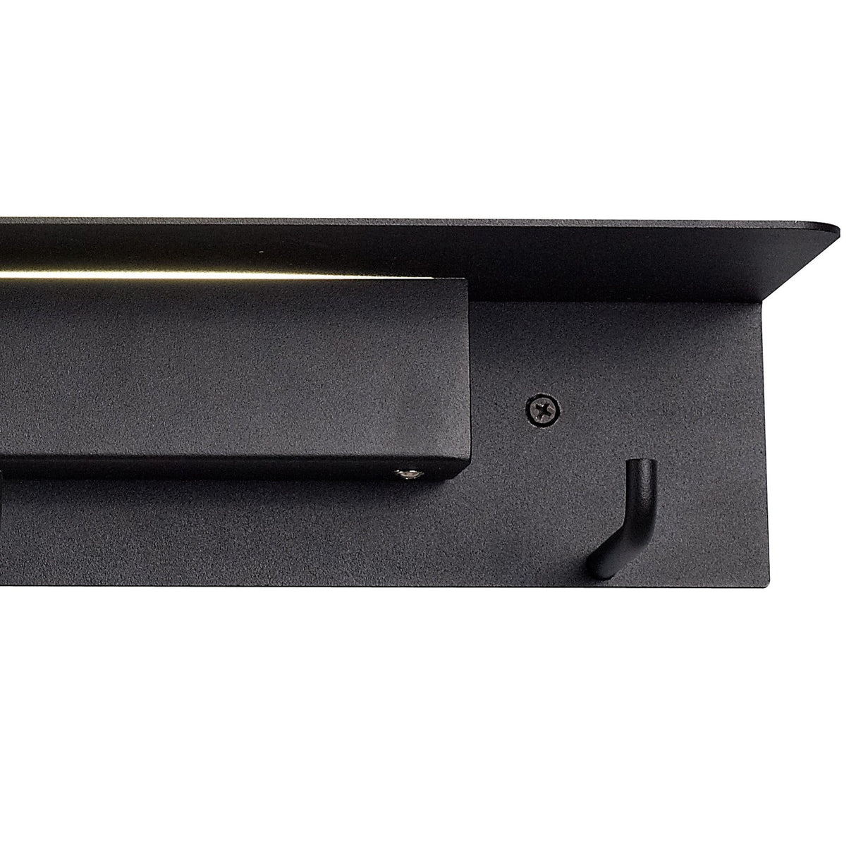 Fuerteventura Coat Rack LED Wall Light - Matt Black