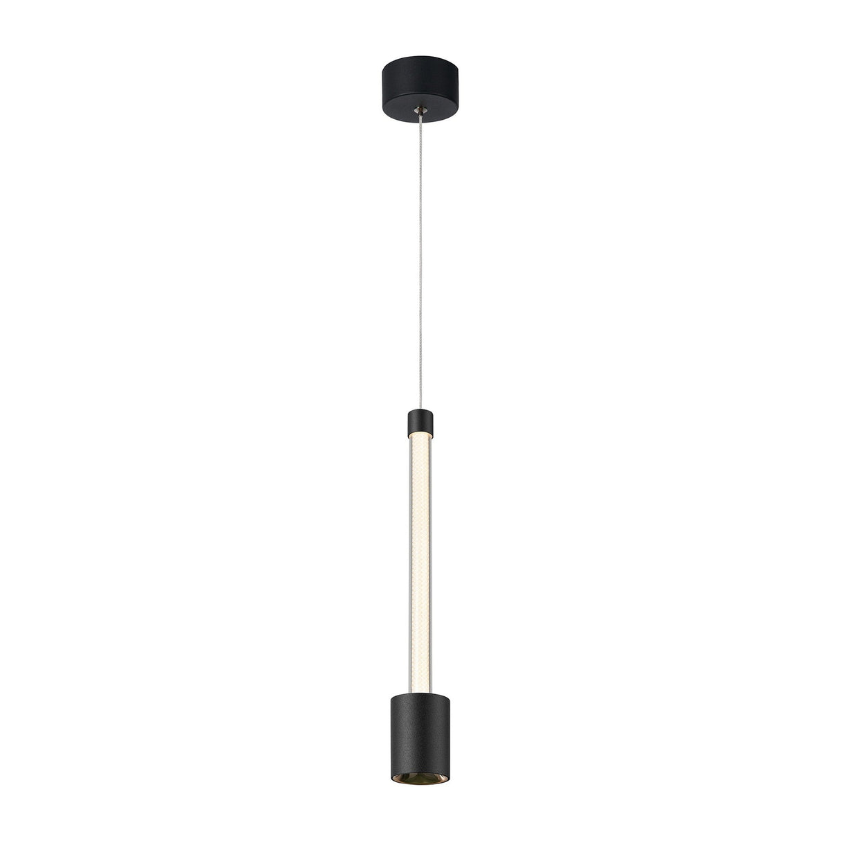 Fugaz LED Pendant Light 7W 3000K - Sand Black & Rose Gold